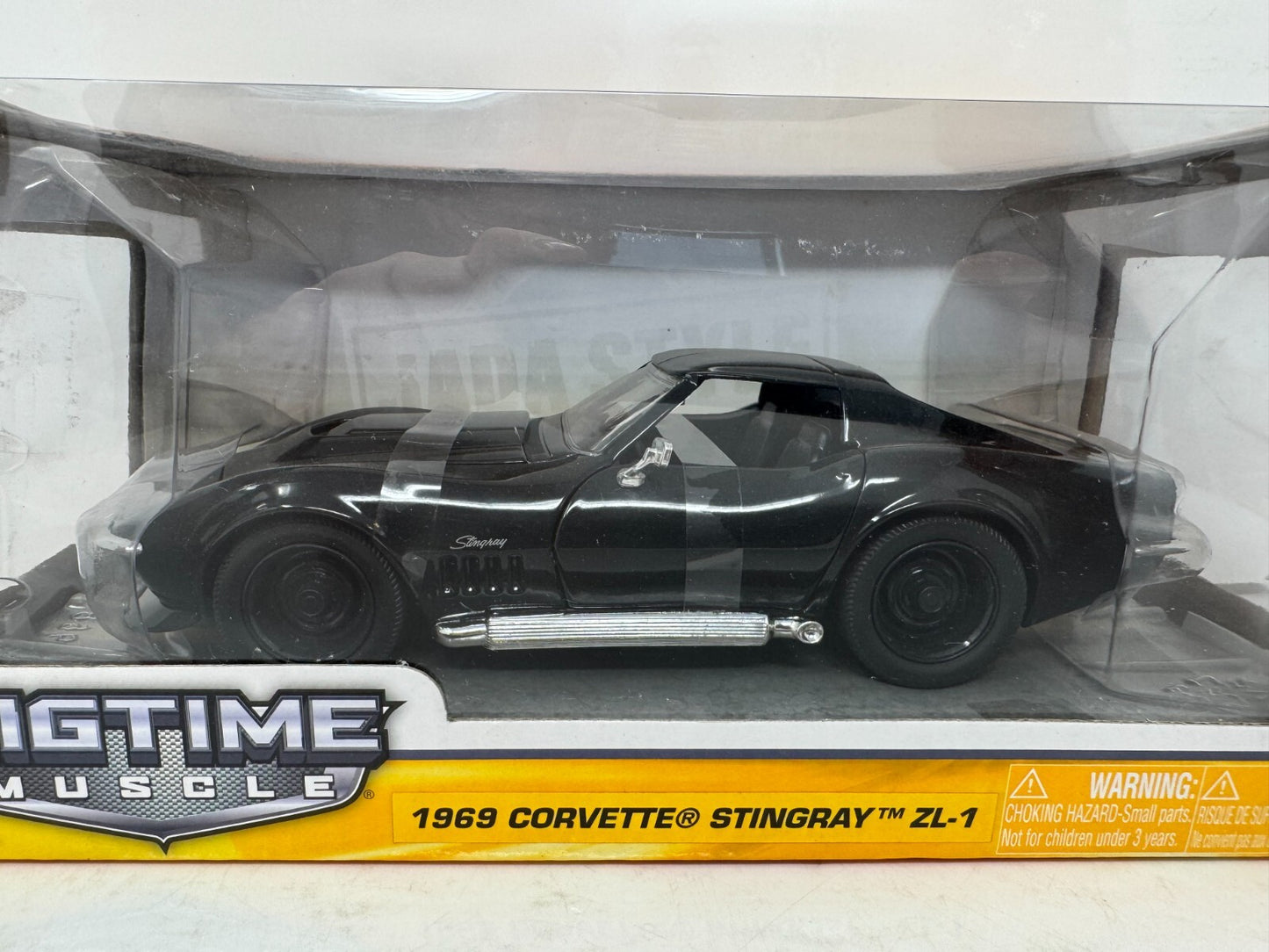 Jada Bigtime Muscle 1969 Chevrolet Corvette Stingray ZL-1 1:24 Diecast