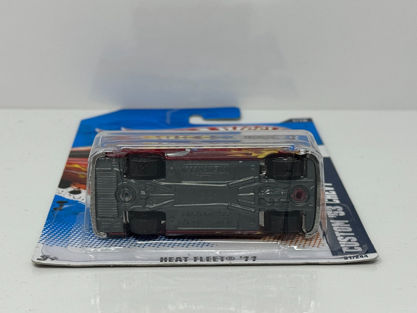 Hot Wheels Heat Fleet ’11 1953 Custom Chevy 1:64 Diecast Factory Sealed