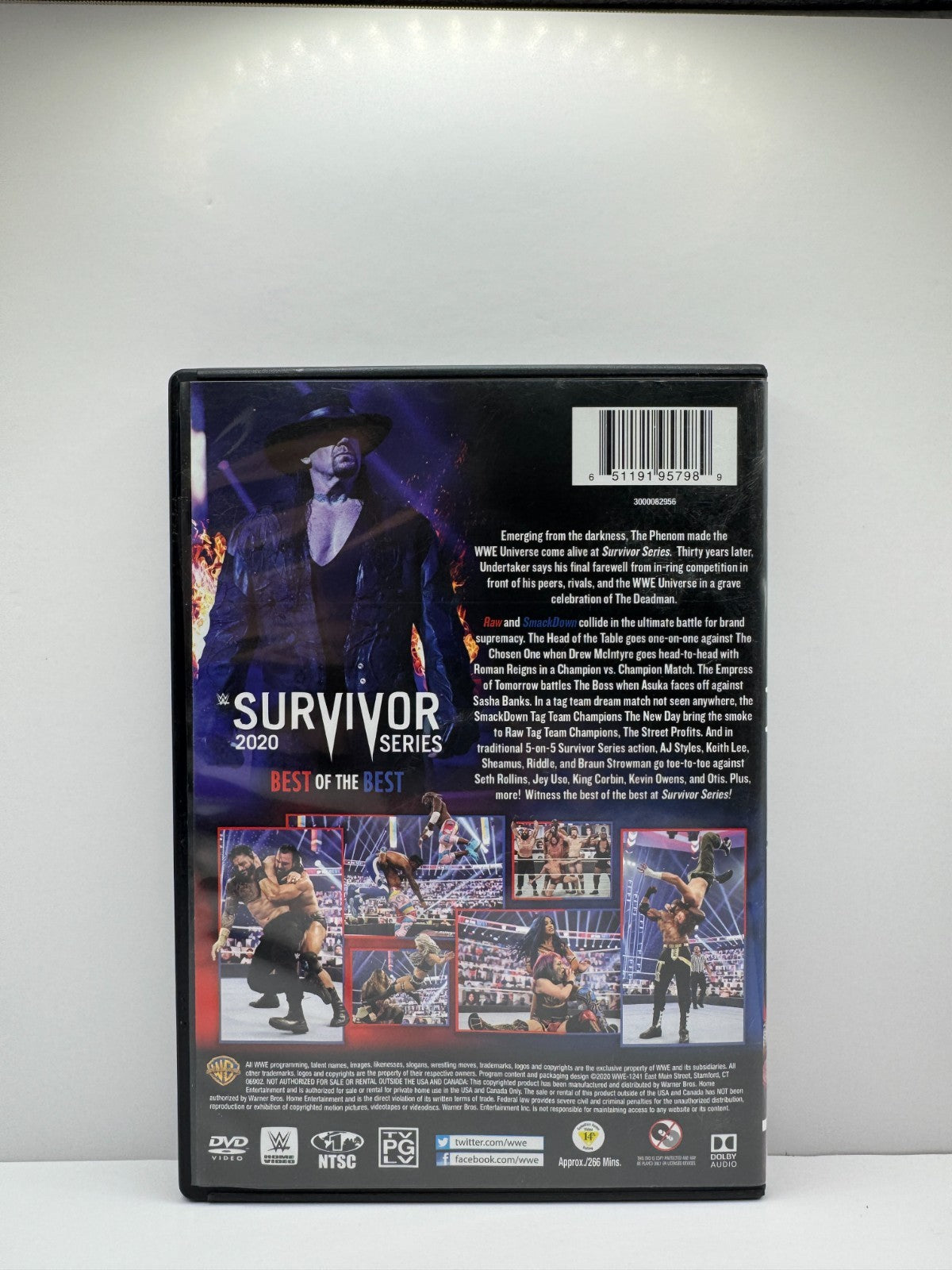 WWE: Survivor Series 2020 (DVD) WWE Wrestling