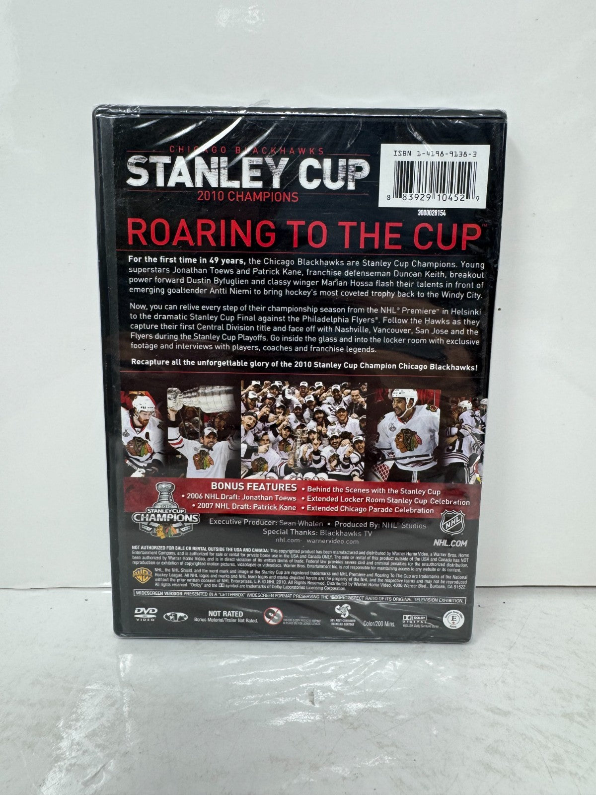 NHL: Chicago Blackhawks Stanley Cup Champions 2009-2010 (DVD) Sports Sealed!!!
