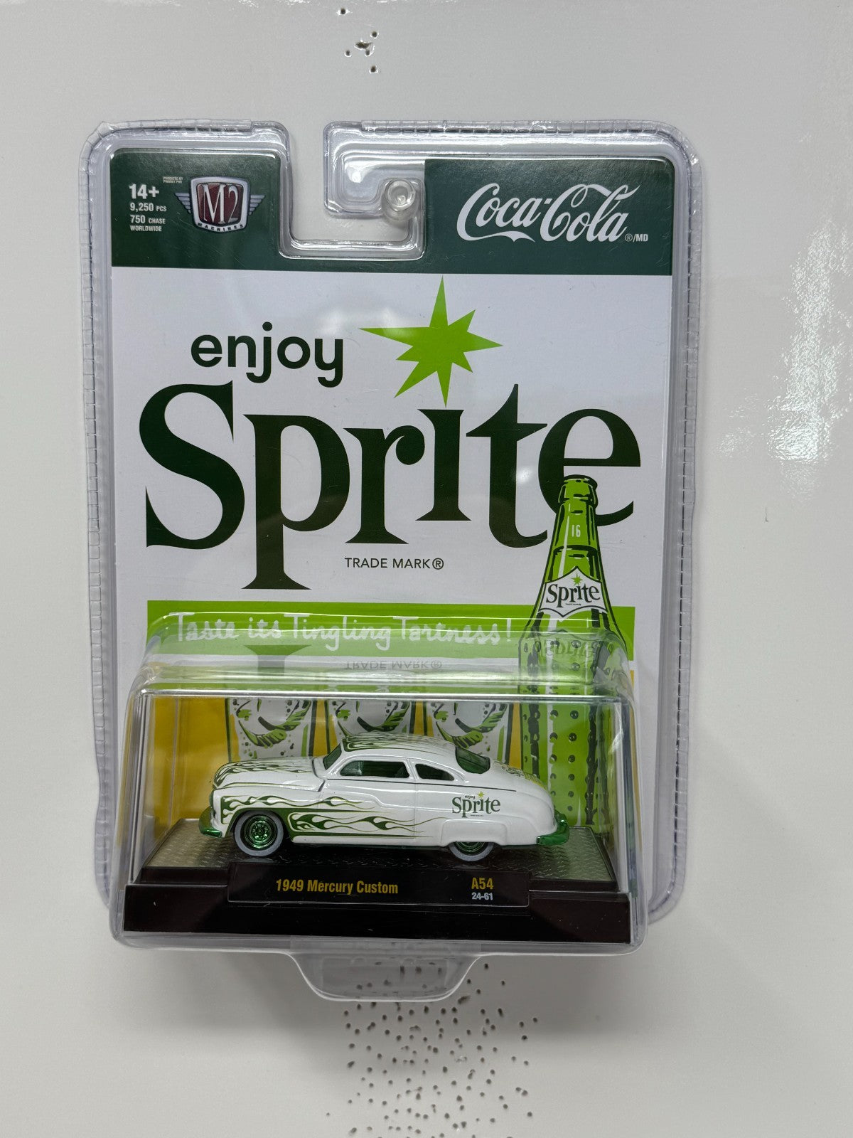 M2 Machines Coca-Cola Sprite 1949 Mercury Custom CHASE 1:64 Diecast
