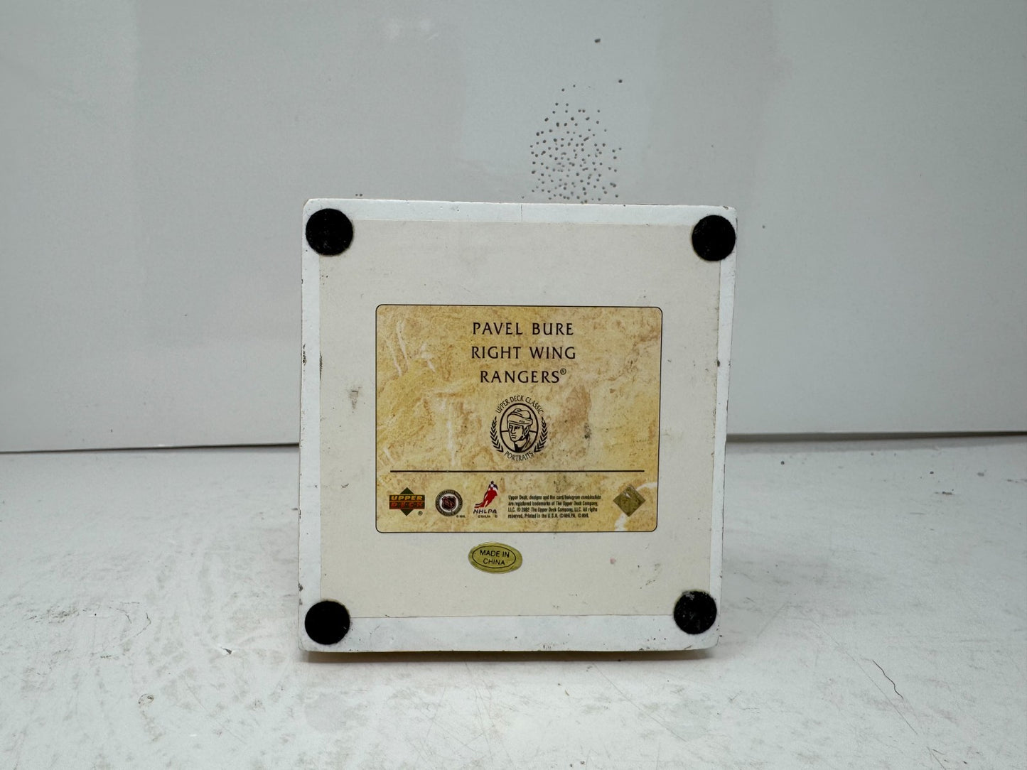 Upper Deck Classic Portraits Pavel Bure NHL Bust Statue Collectible RARE