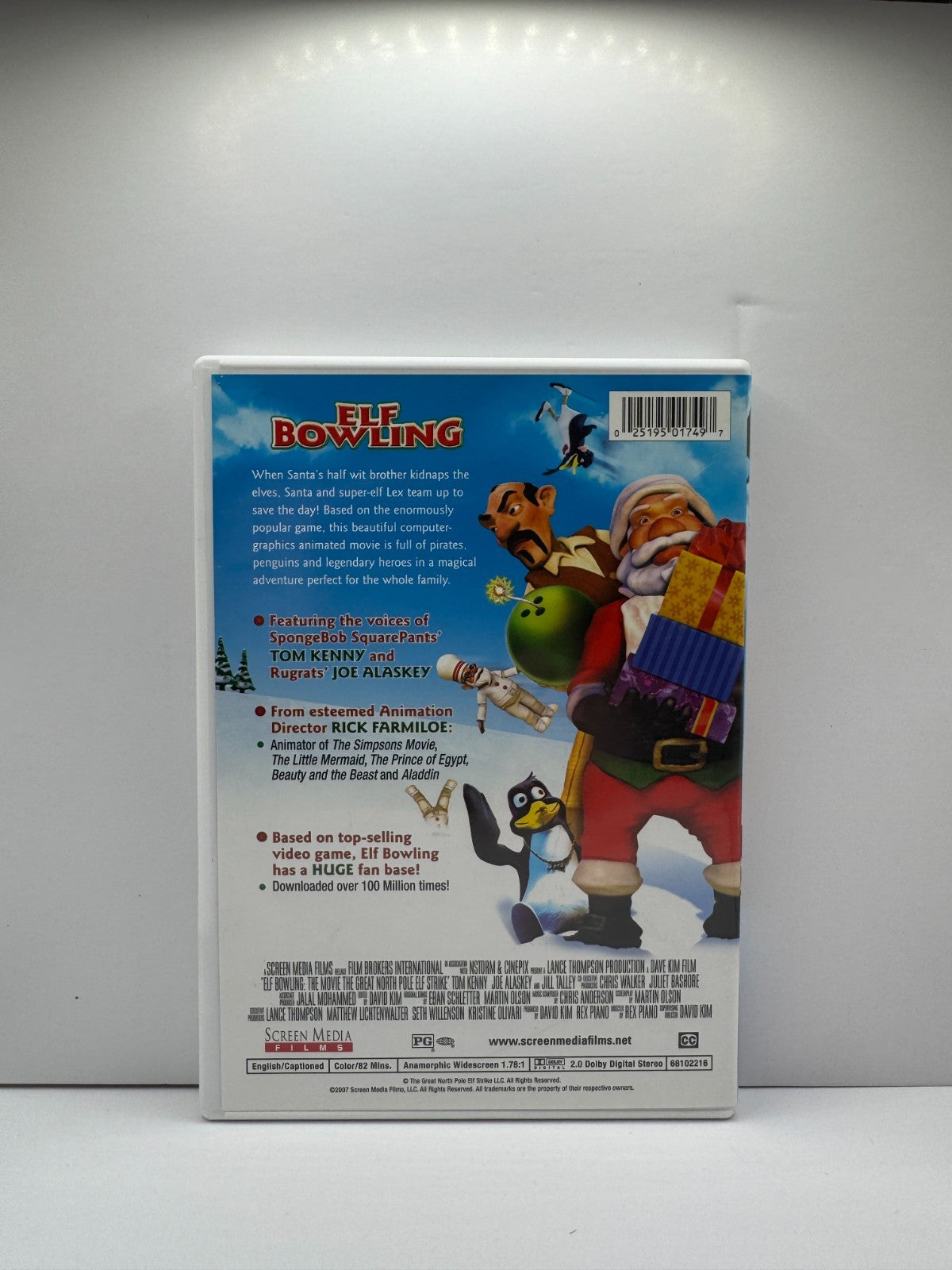 Elf Bowling The Movie (DVD) Tom Kenny Animation