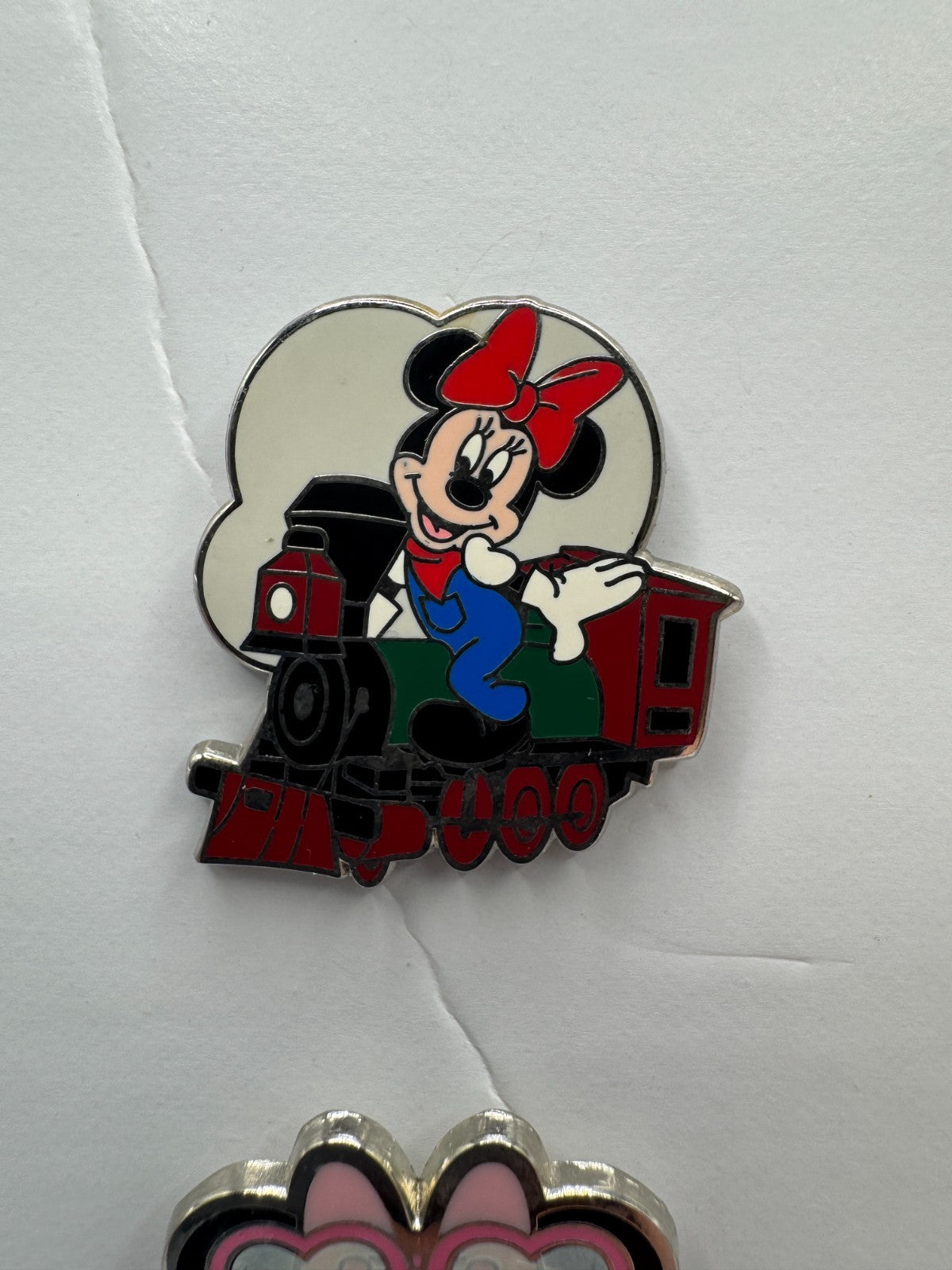 Disney Minnie Mouse Train Engineer Locomotive Trading Pin DC2S2