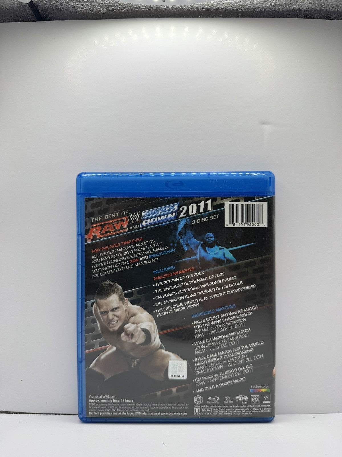 Best of Raw & SmackDown 2011 (Blu-ray) WWE Wrestling