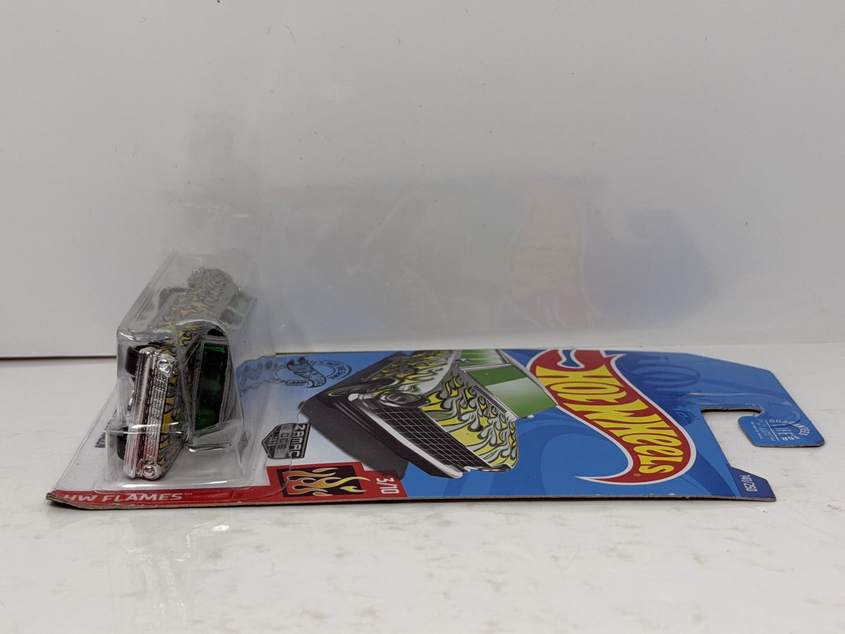 Hot Wheels ZAMAC HW Flames 1964 Chevy Nova Wagon 1:64 Diecast