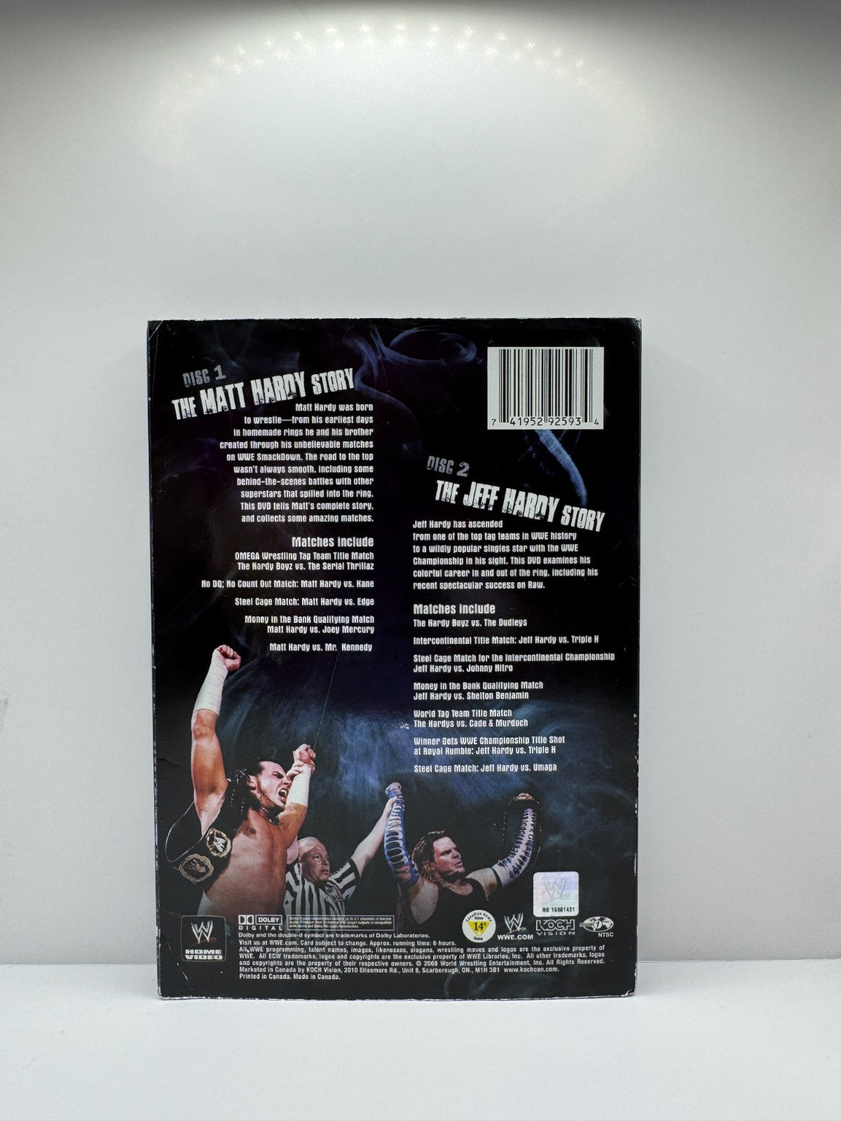 WWE Twist of Fate The Matt and Jeff Hardy Story (DVD) WWE Wrestling