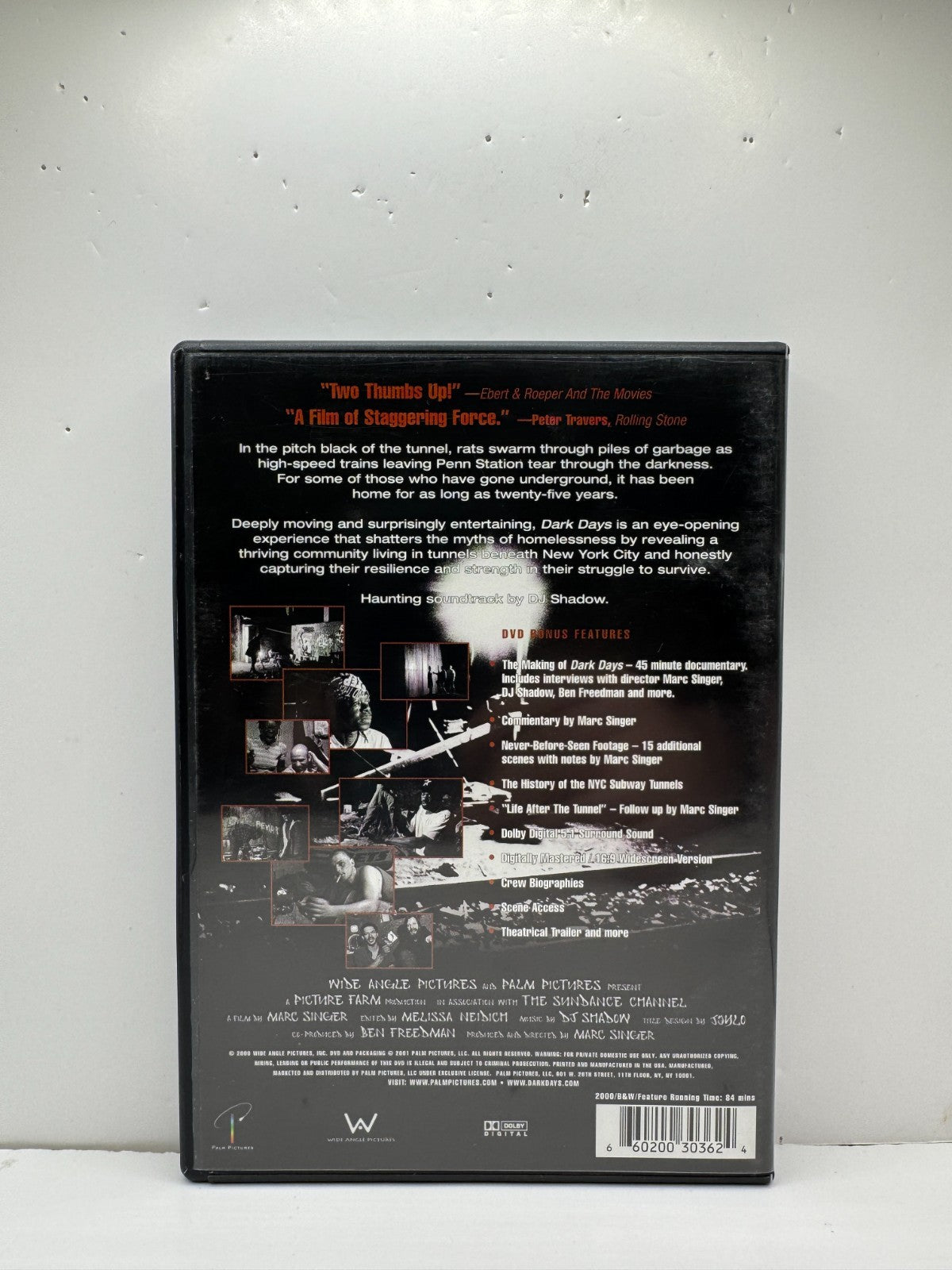 Dark Days (DVD) Marc Singer Documentary