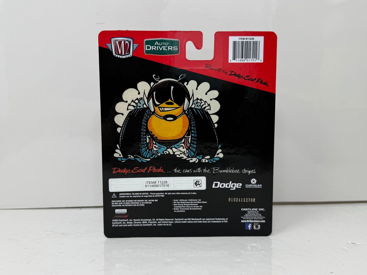M2 Machines Auto Drivers 1969 Dodge Dart Swinger 340 1:64 Diecast