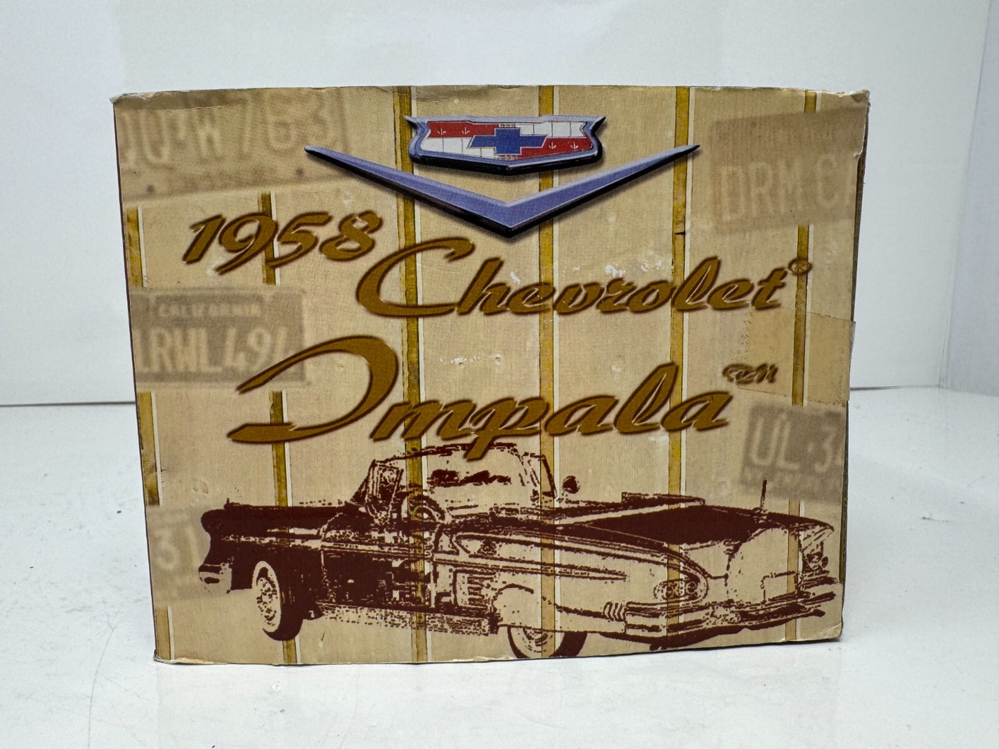 Motormax 1958 Chevrolet Impala Cay Corol Metallic 1:18 Diecast