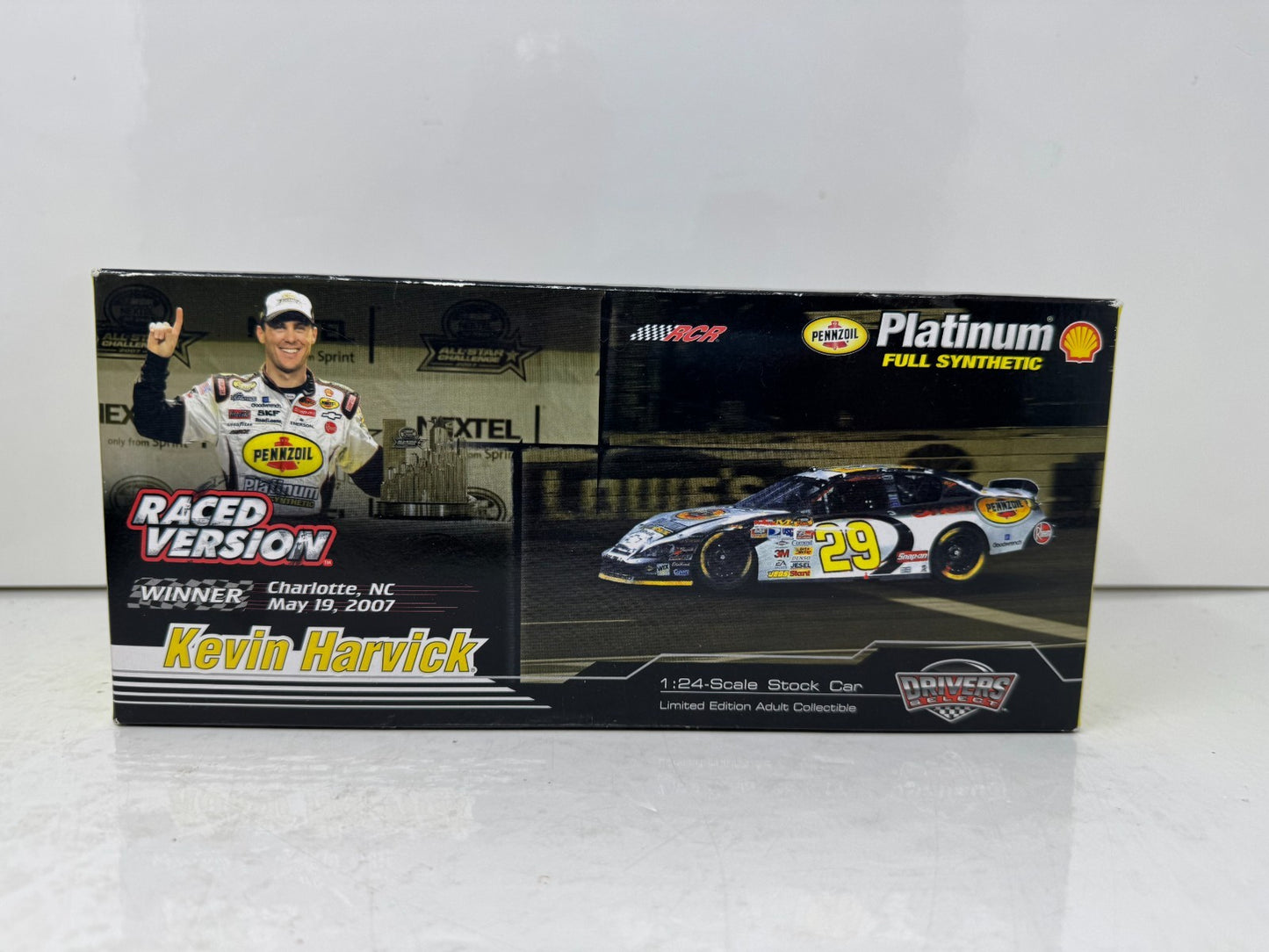 Motorsports Authentics Nascar #29 Kevin Harvick Pennzoil Win 1:24 Diecast