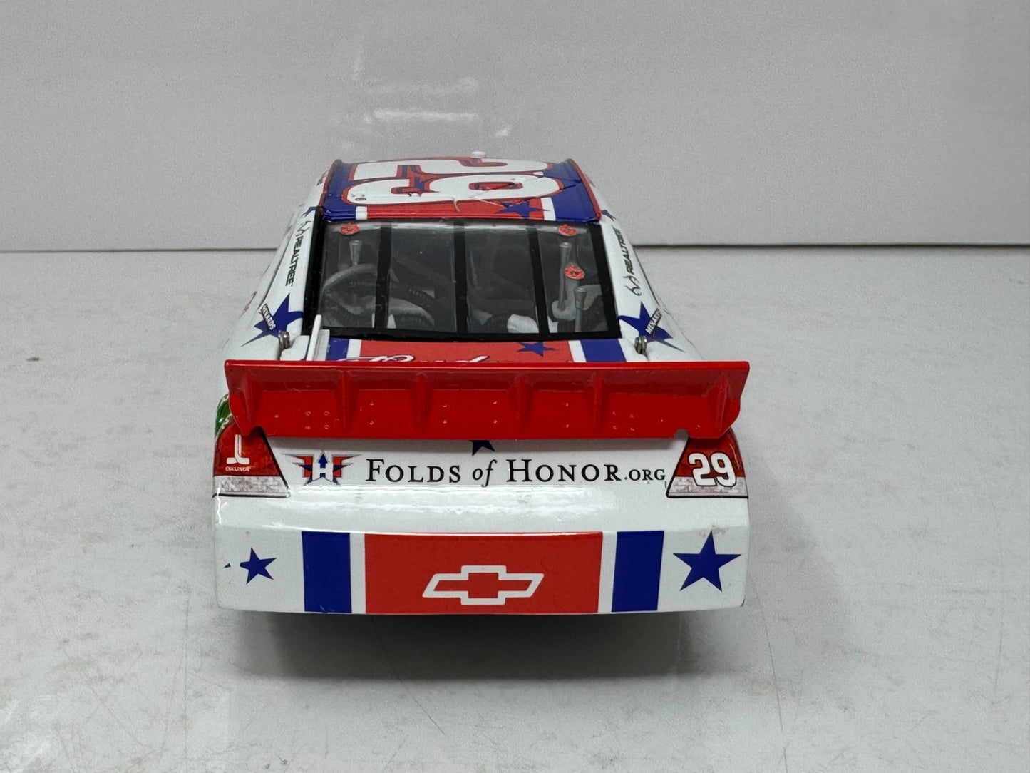 Lionel Racing Nascar #29 Kevin Harvick Budweiser 4th of July Chevy Impala 1:24 Diecast