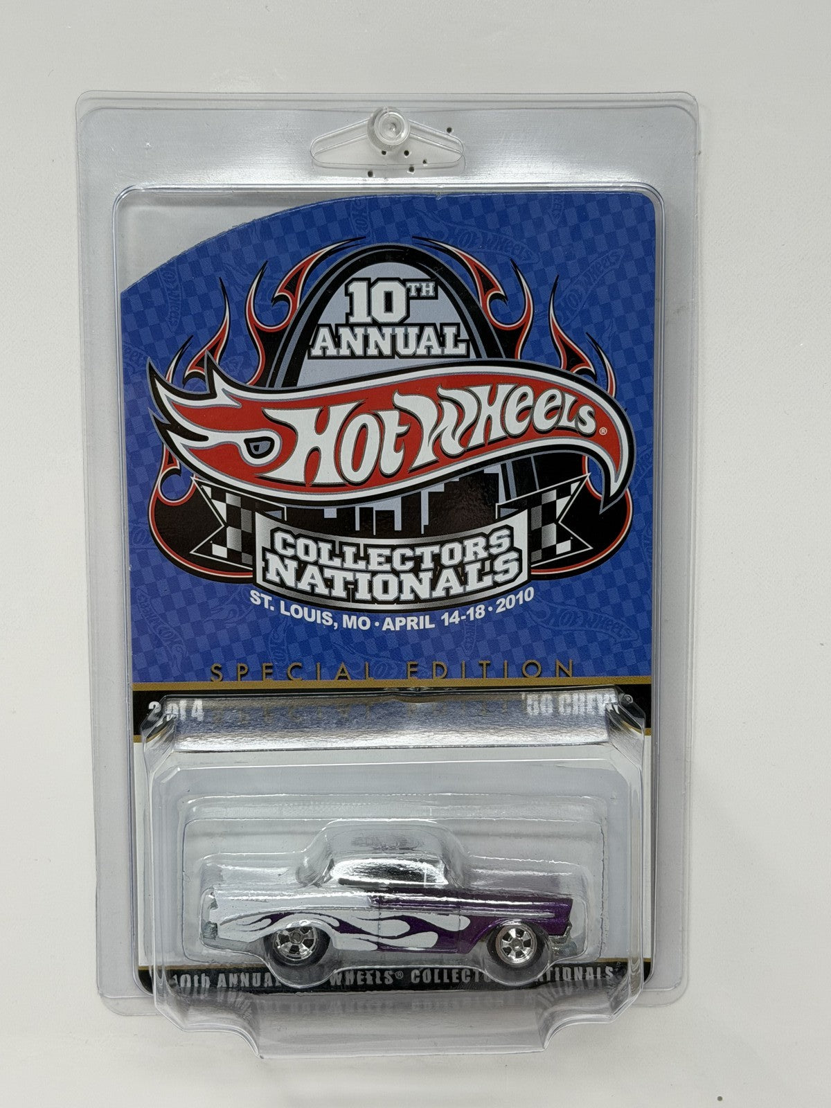 Hot Wheels 2010 10th Collectors Nationals 1956 Chevy 1:64 Diecast 1886/2400