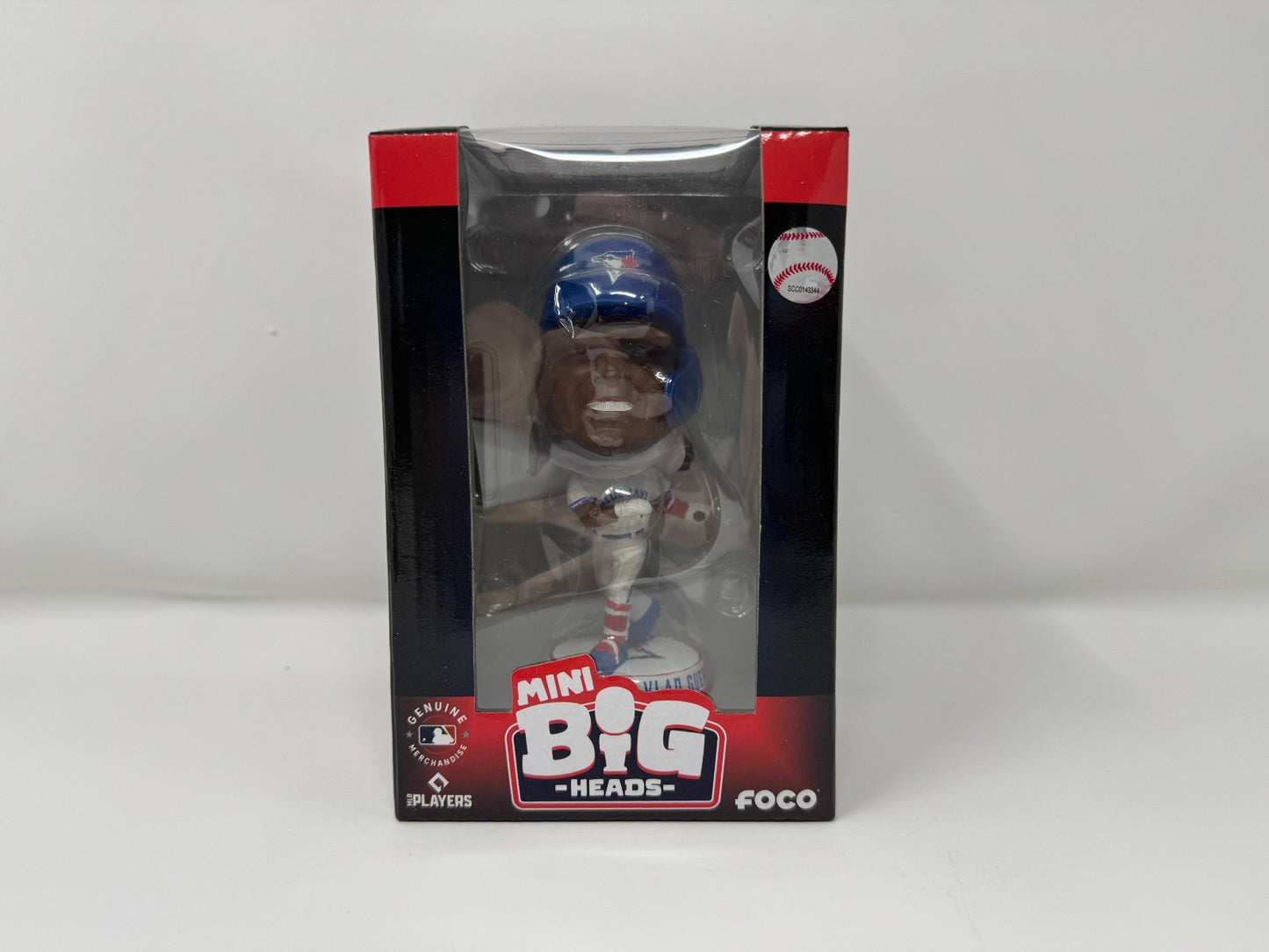 FOCO MLB Toronto Blue Jays Vladimir Guerrero Jr. Mini Big Heads Bobblehead
