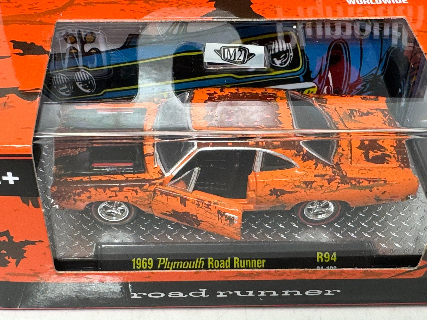 M2 Machines Rusty 1969 Plymouth Road Runner 1:64 Diecast