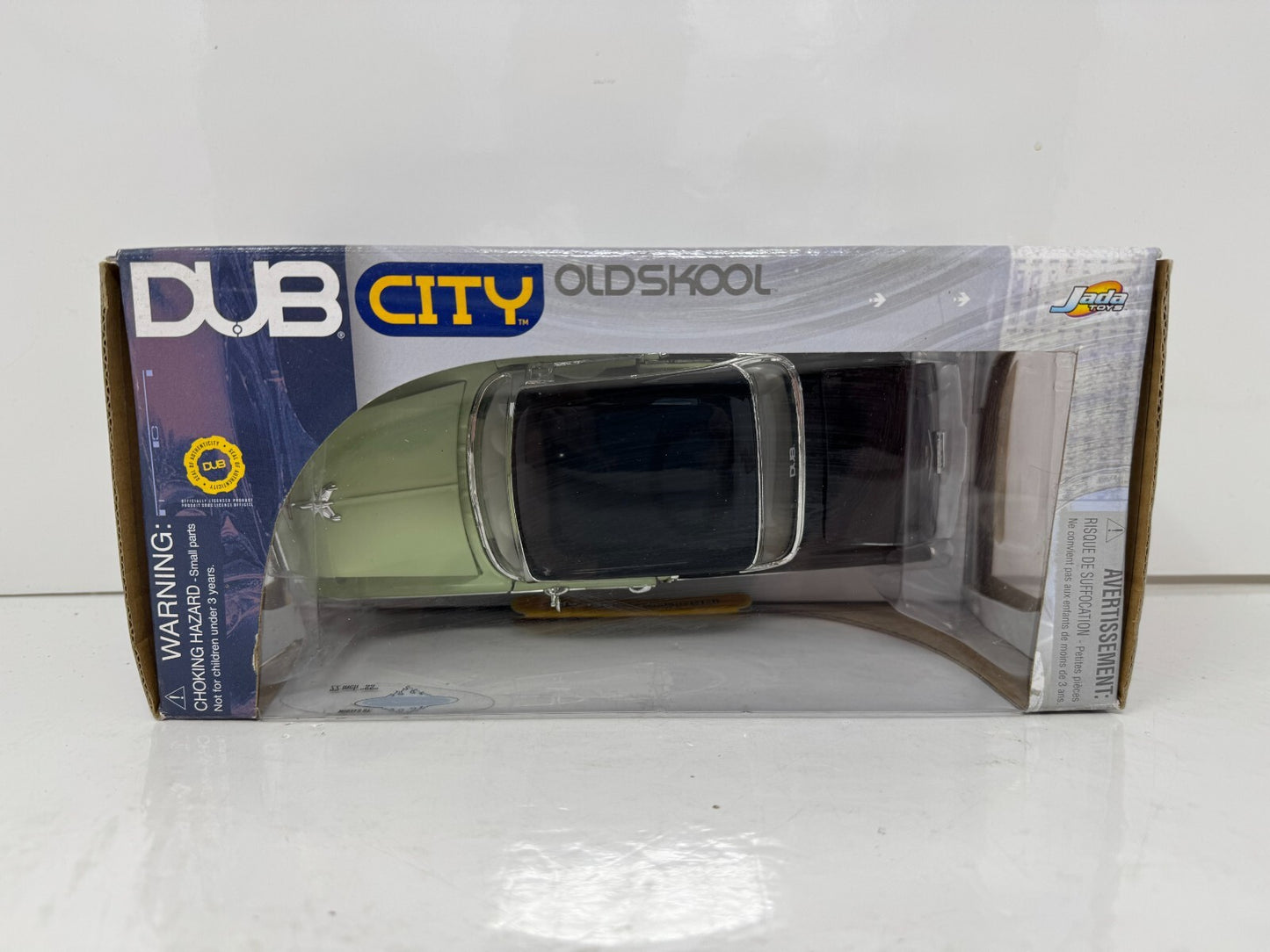 Jada Dub City Oldskool 1956 Chevy Bel Air 1:24 Diecast KMC Wheels 22 Inch DTS