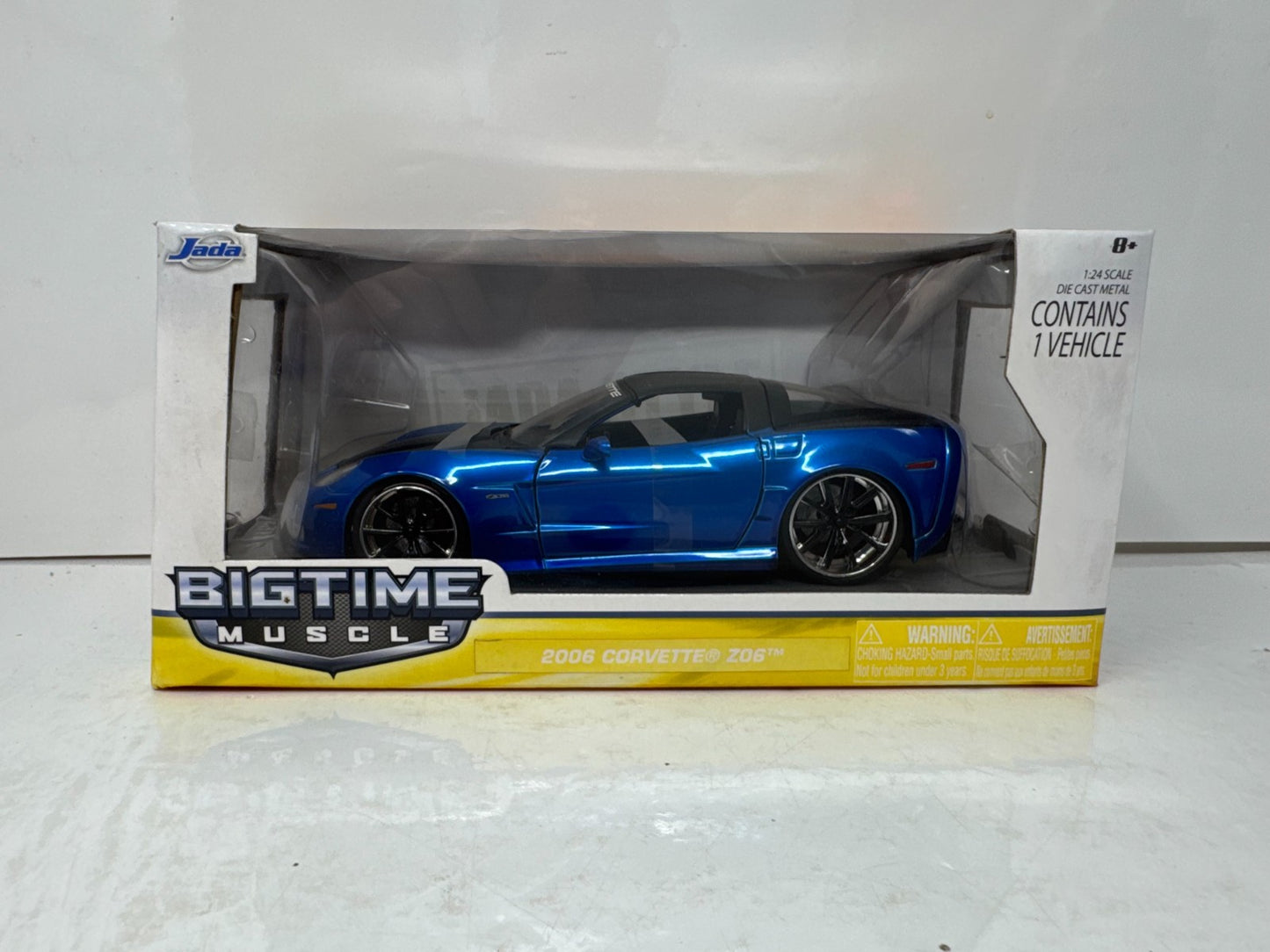Jada Bigtime Muscle 2006 Chevrolet Corvette Z06 1:24 Diecast