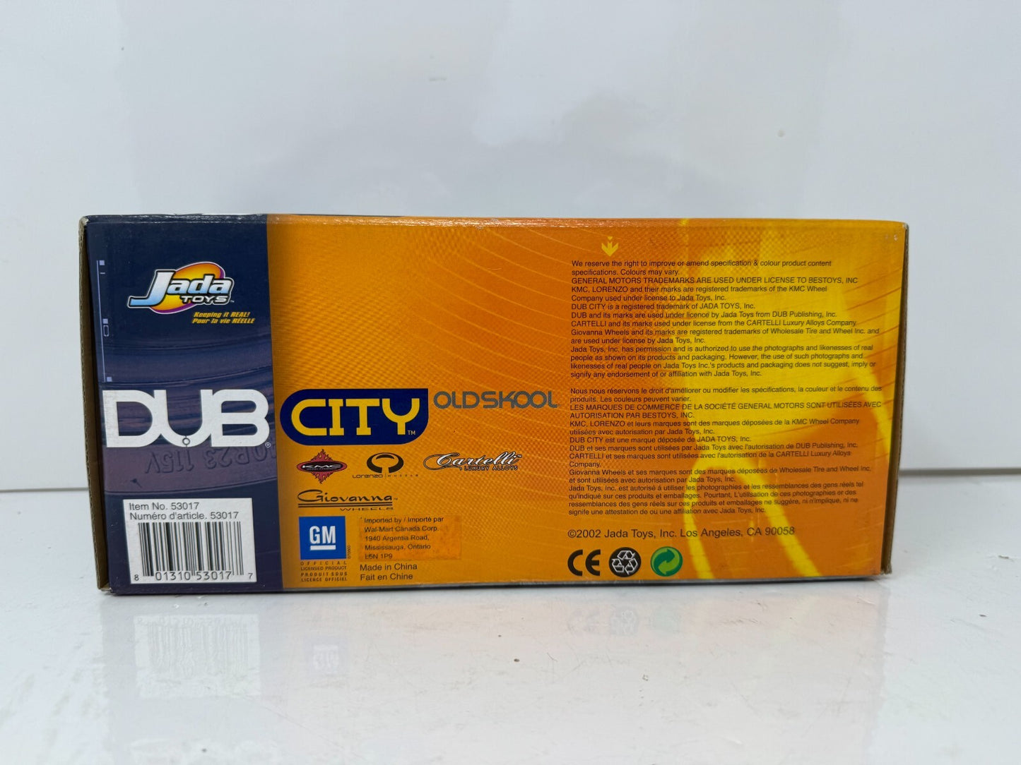 Jada Dub City Oldskool 1956 Chevy Bel Air 1:24 Diecast Maya Wheels 22 Inch DTS