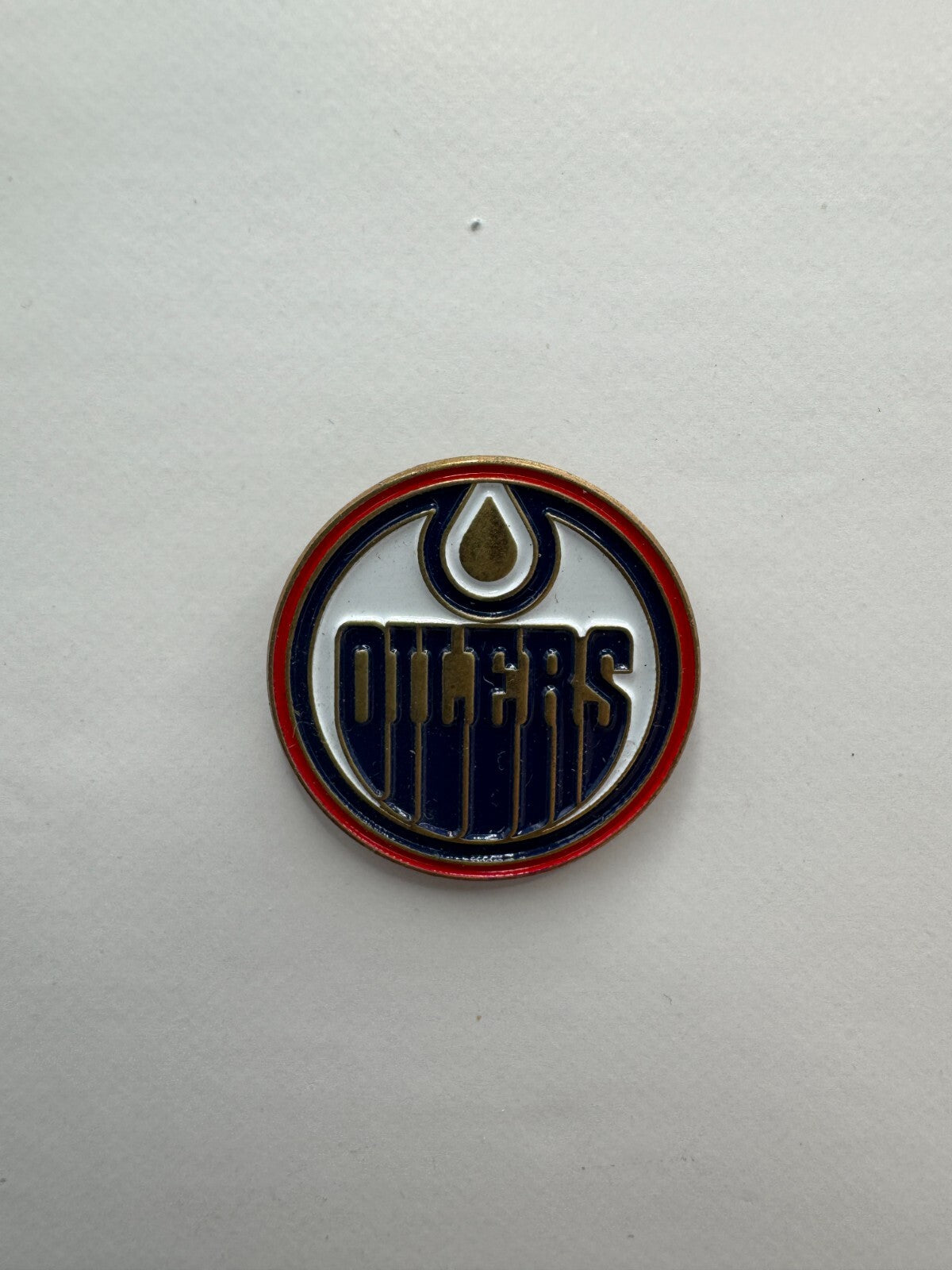 Edmonton Oilers NHL Hockey Team Logo Lapel Pin UDT1