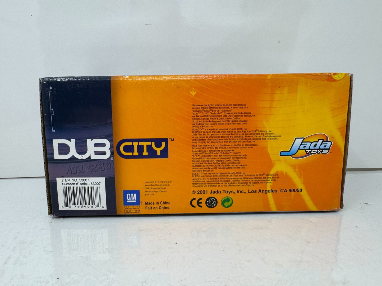 Jada Dub City 2001 Chevy Avalanche 1:24 Diecast KMC Wheels 20 Inch SS Rims