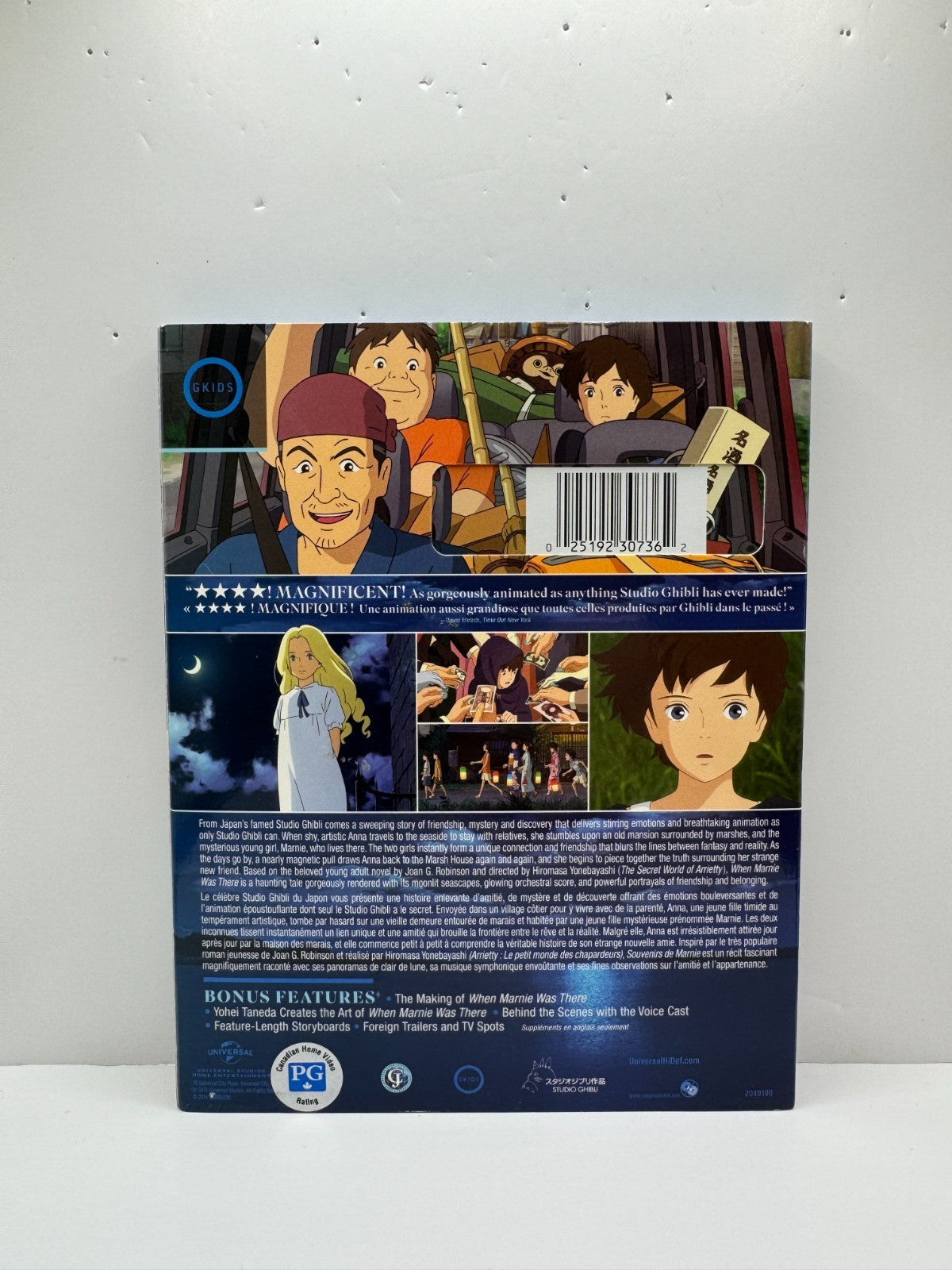 When Marnie Was There (Blu-ray) Hailee Steinfeld Studio Ghibli Anime Drama