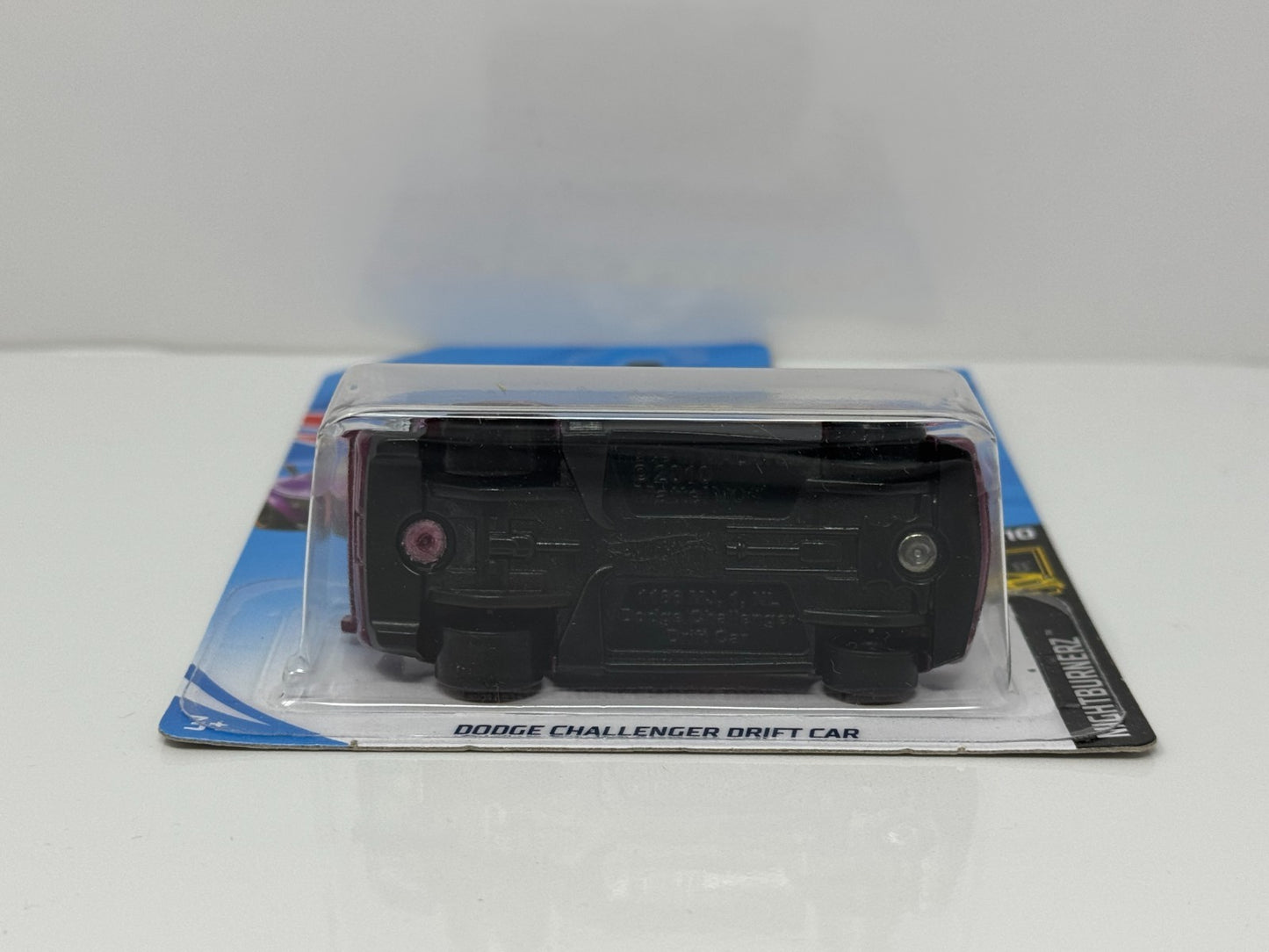 Hot Wheels Nightburnerz Dodge Challenger Drift Car 1:64 Diecast Purple
