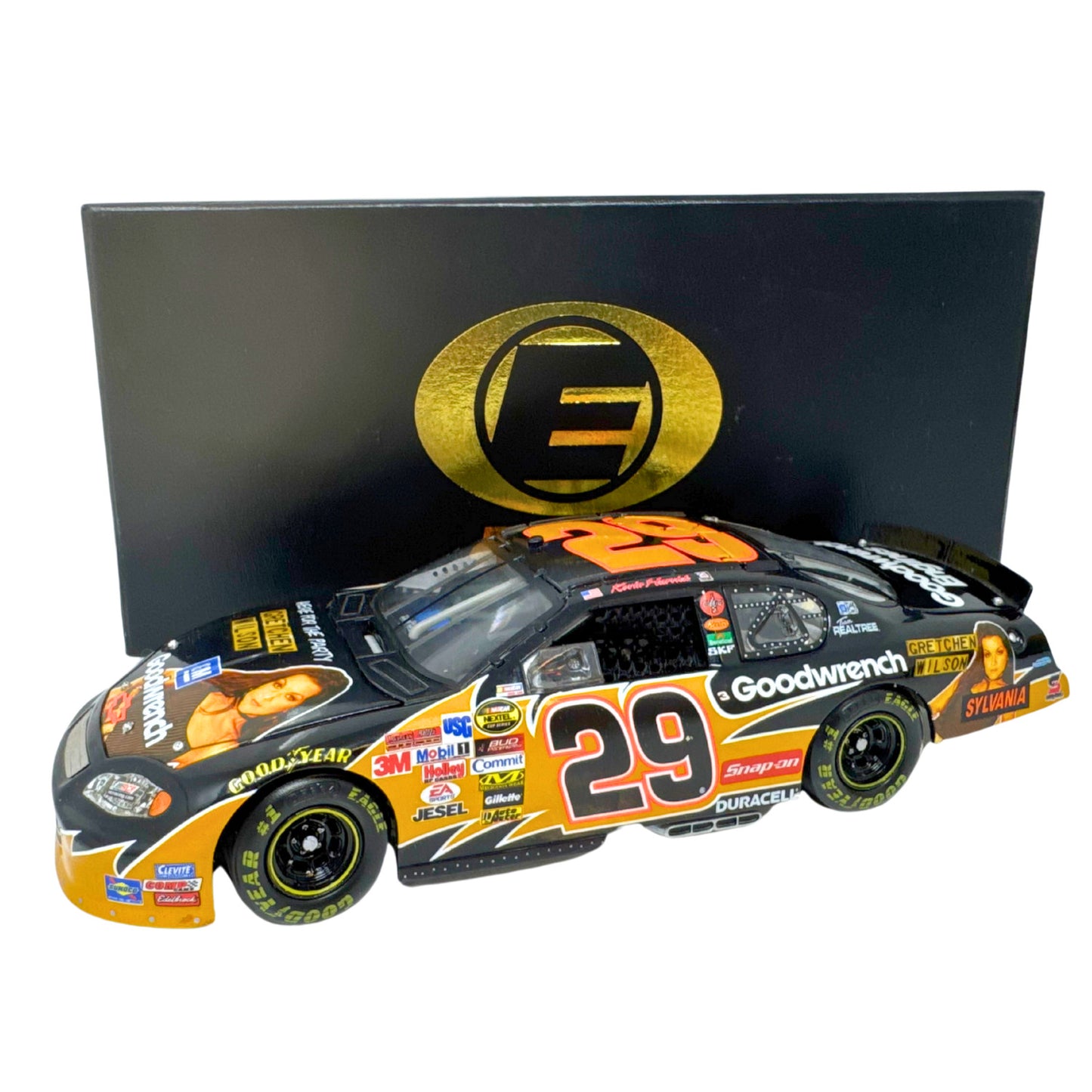 Action Nascar Elite #29 Kevin Harvick Rock & Roll 2005 Monte Carlo 1:24 Diecast