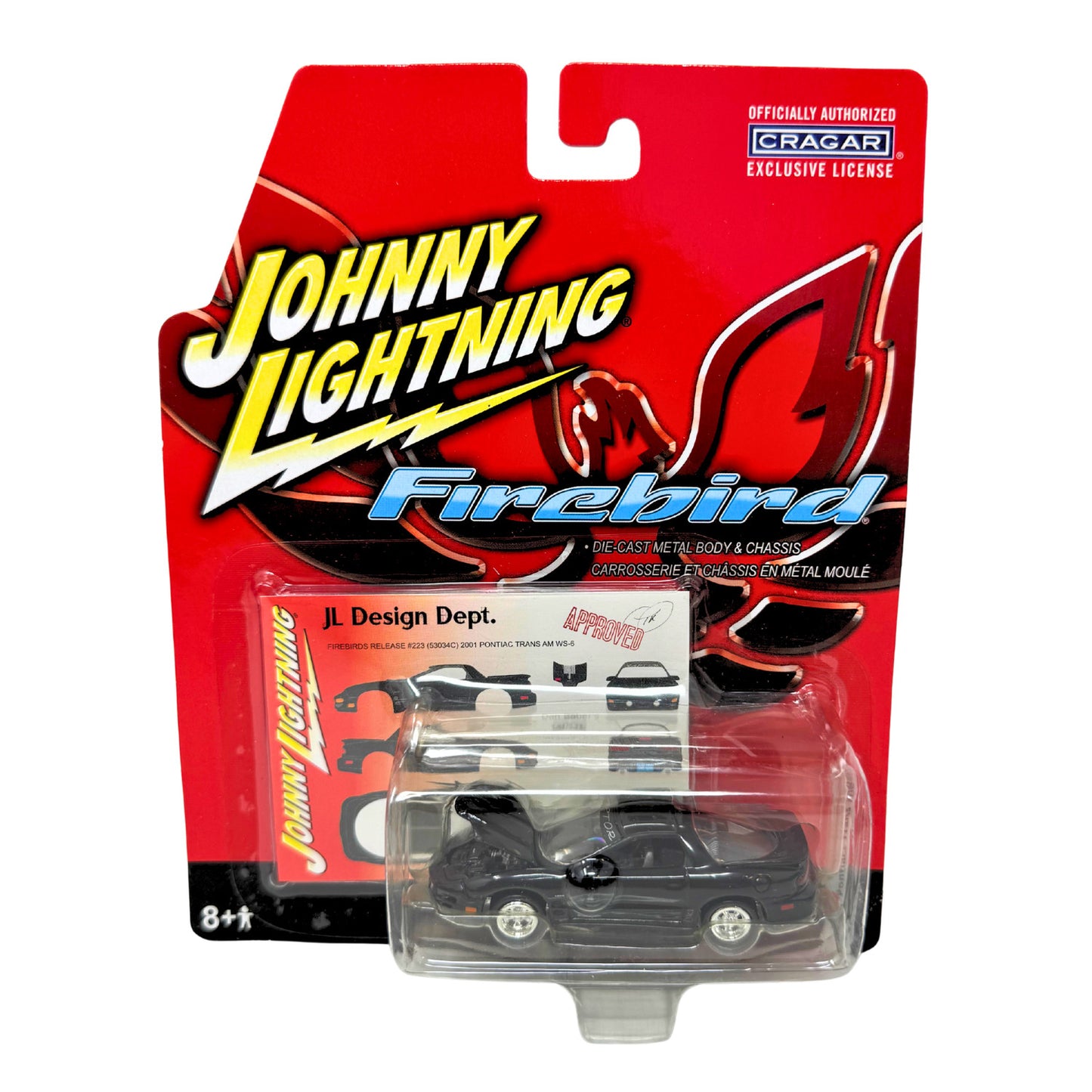 Johnny Lightning Firebird 2001 Pontiac Trans Am 1:64 Diecast