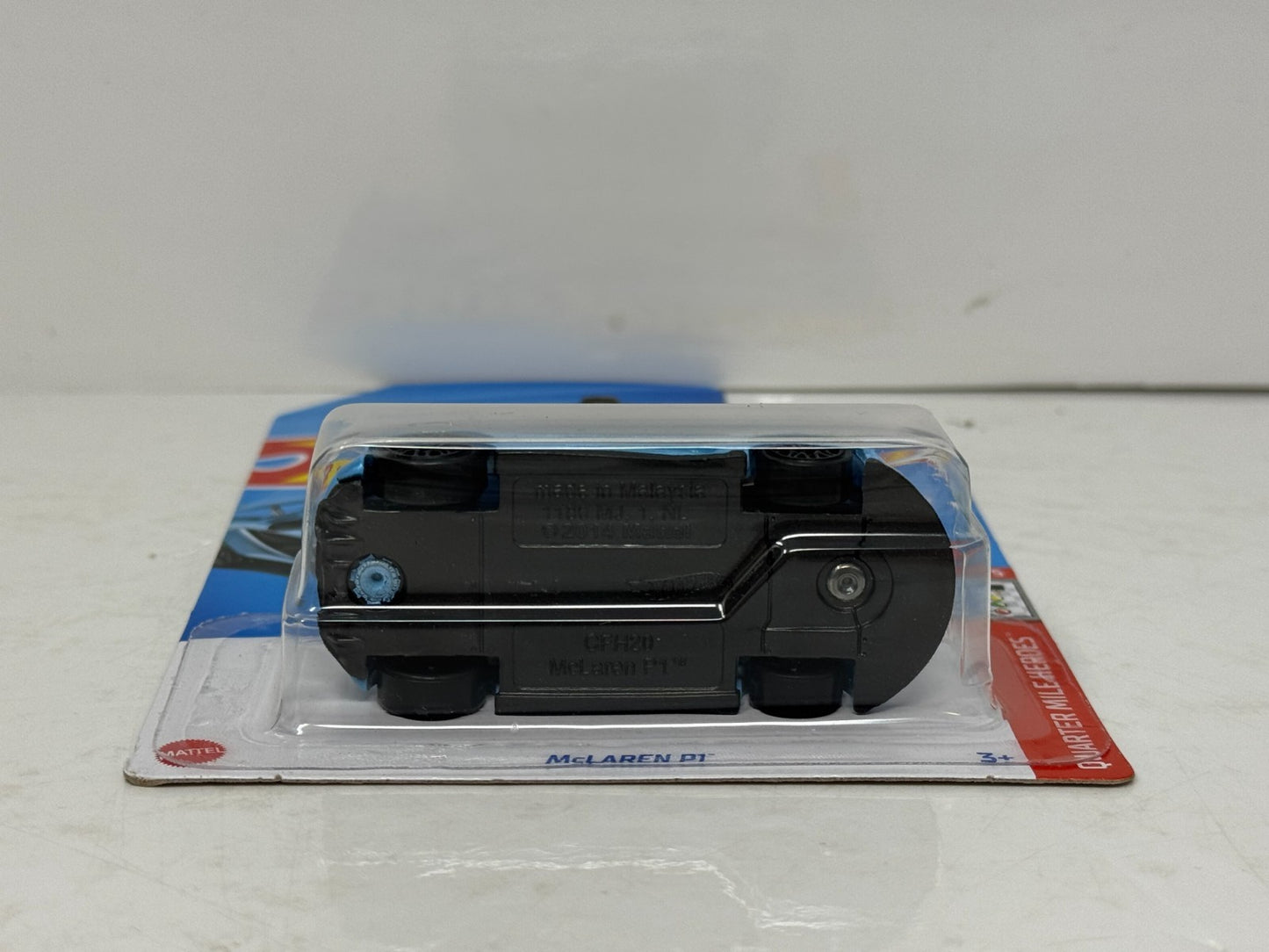 Hot Wheels Quarter Mile Heroes McLaren P1 1:64 Diecast Light Blue
