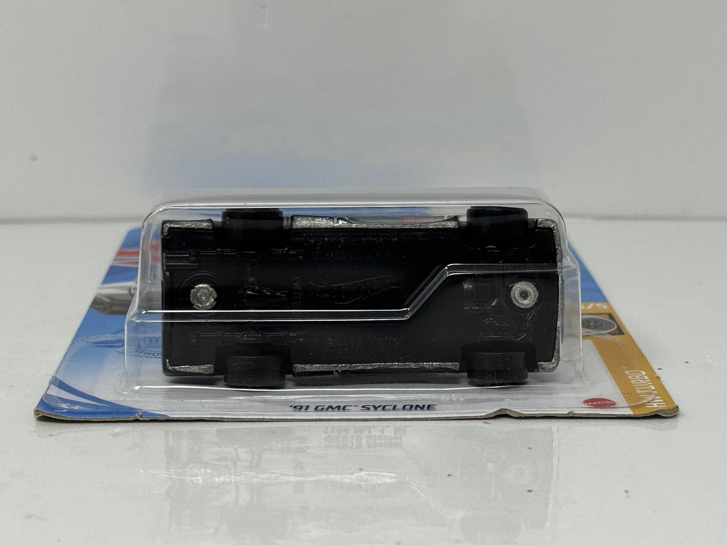 Hot Wheels Turbo 1991 GMC Syclone ZAMAC 1:64 Diecast