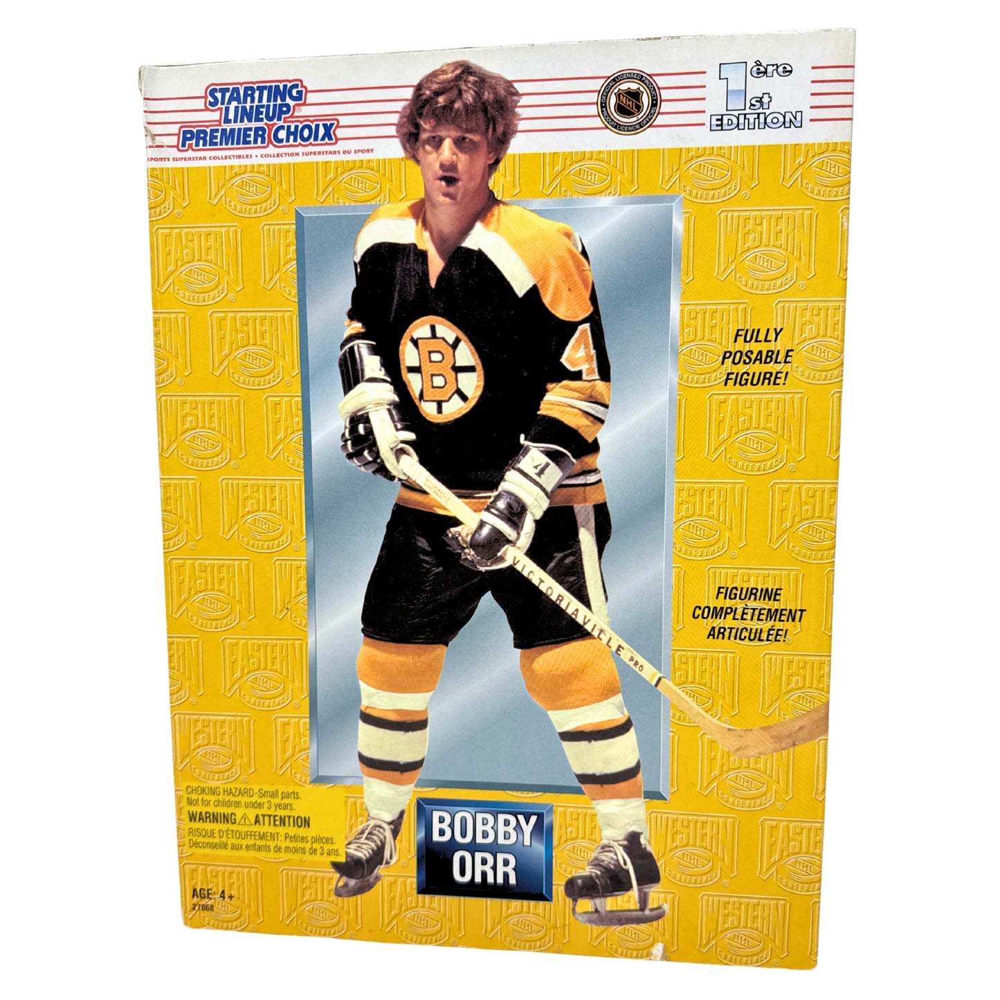 Hasbro Starting Lineup Bobby Orr Boston Bruins 12" Inch Hockey Figure