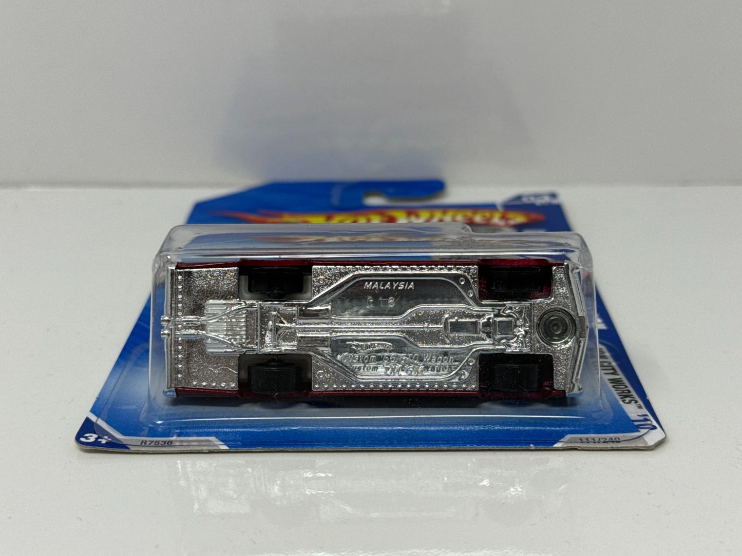Hot Wheels City Works Custom 1966 Pontiac Wagon 1:64 Diecast Factory Sealed