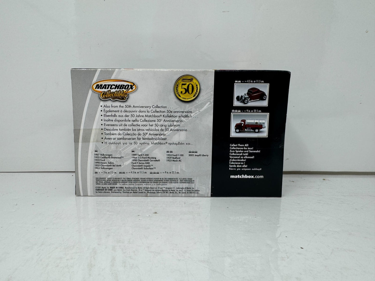 Matchbox Collectibles 1923 Mack AC 50th Anniversary Collection 1:43 Diecast