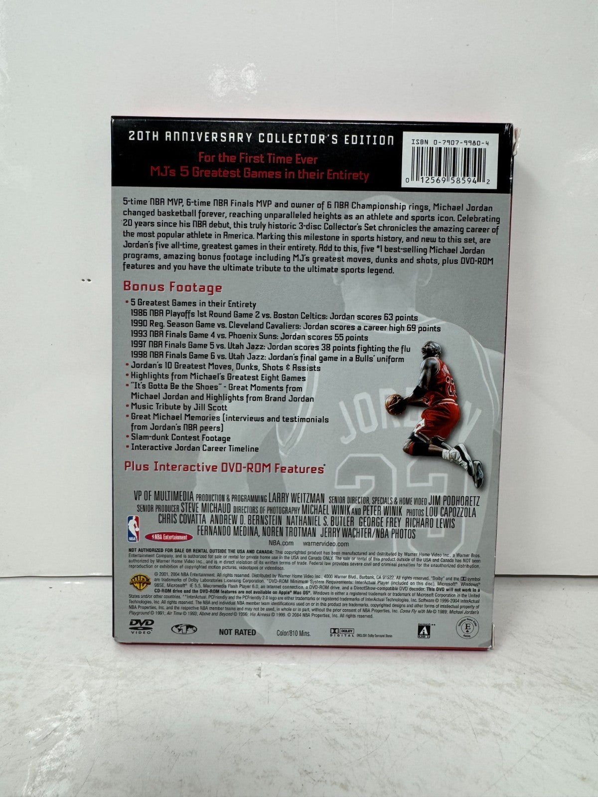 NBA Ultimate Jordan (DVD) Sports Good Condition!!!