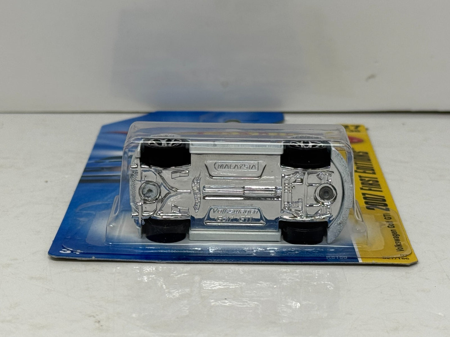 Hot Wheels 2007 First Editions Volkswagen Golf GTI White 1:64 Diecast