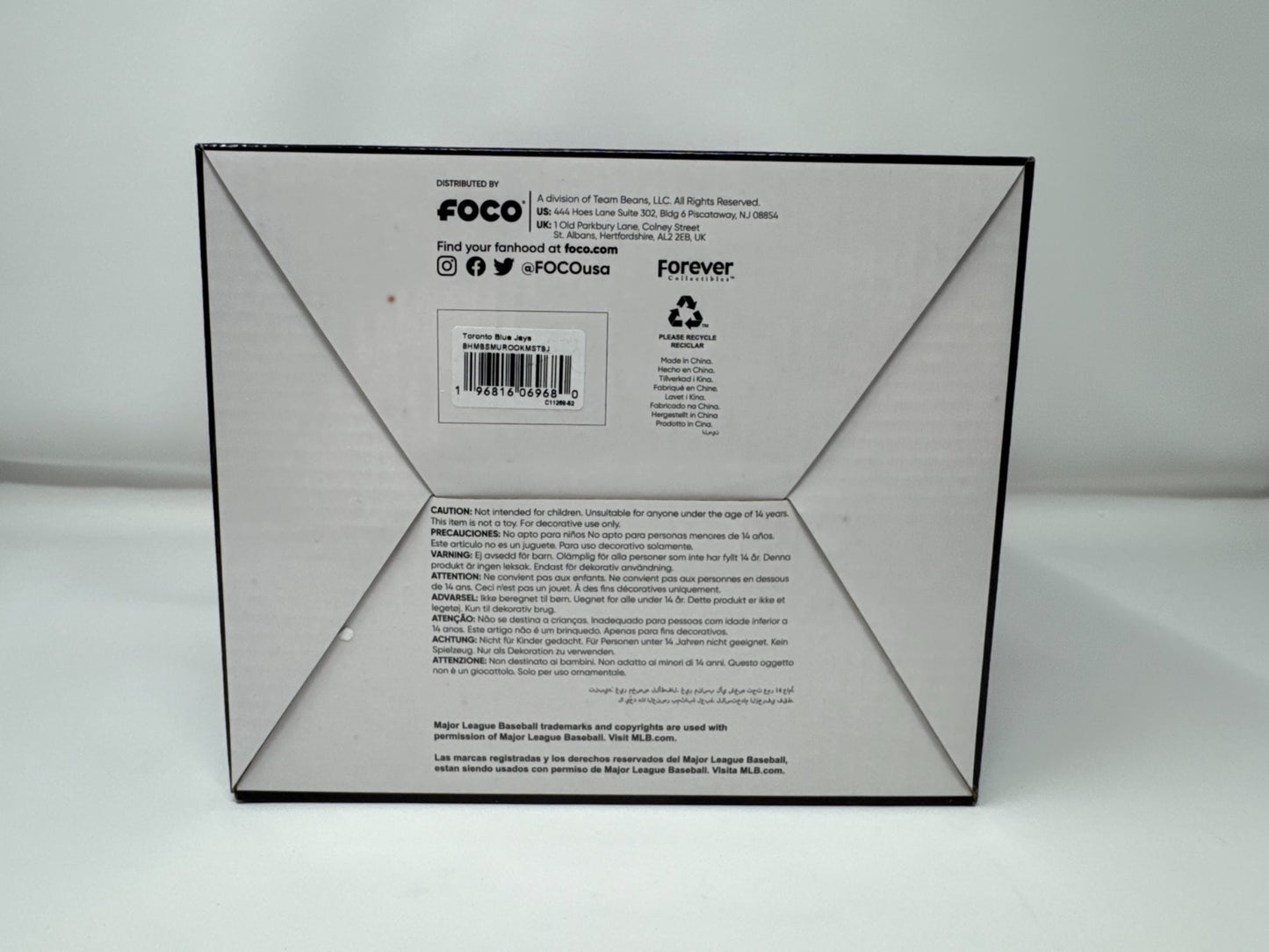 FOCO MLB Toronto Blue Jays Ace Mascot Gate Series Bobblehead