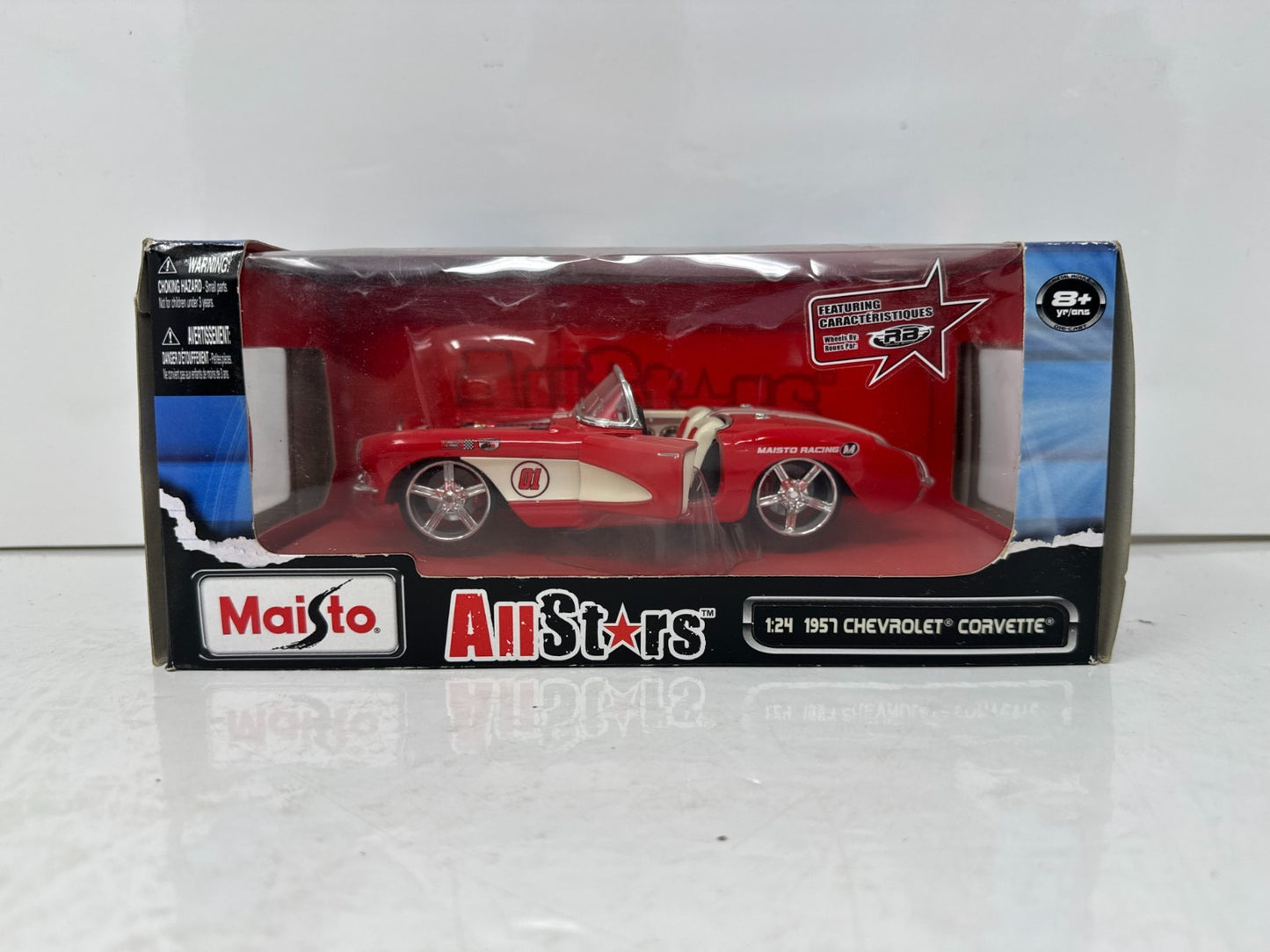 Maisto All Stars 1957 Chevrolet Corvette 1:24 Diecast