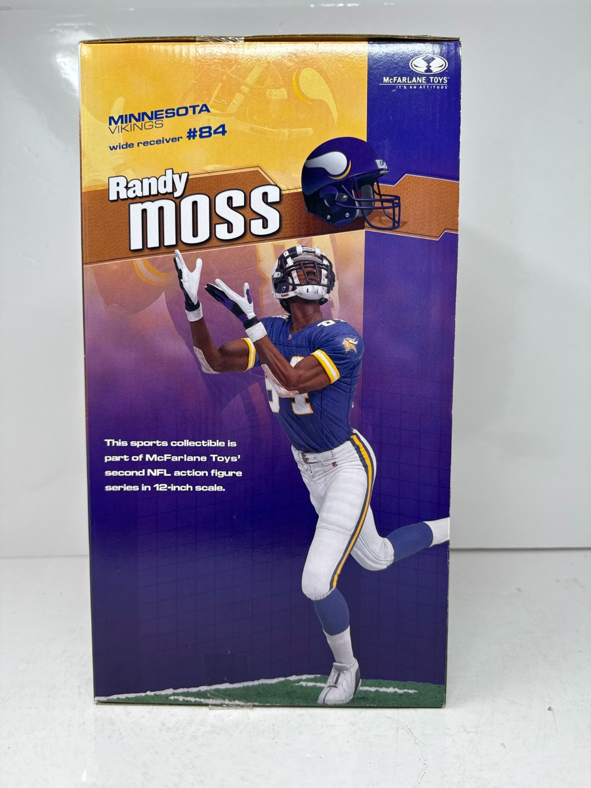 McFarlane NFL Randy Moss Minnesota Vikings 12" Inch Football Figure