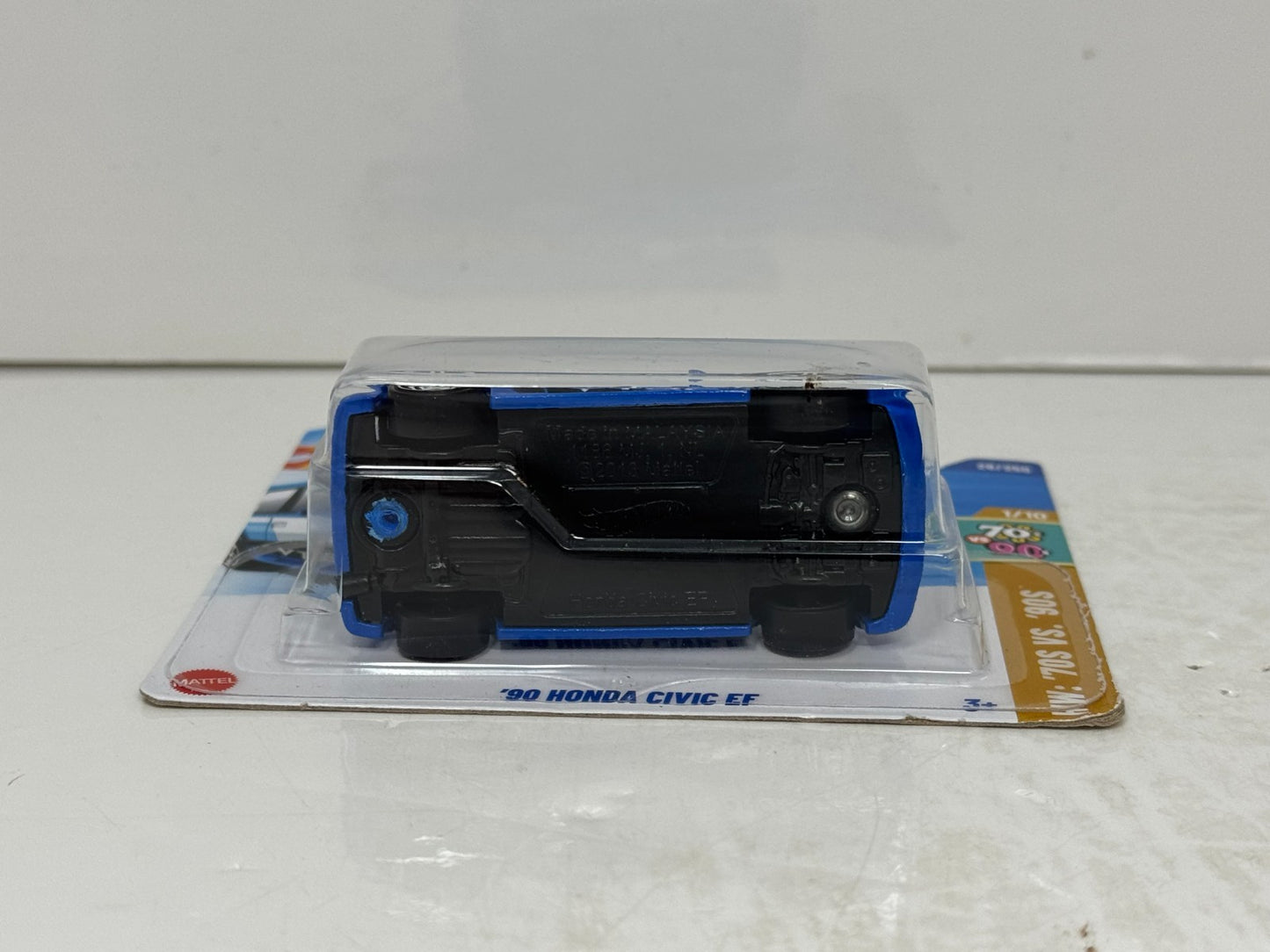 Hot Wheels 70s vs.90s 1990 Honda Civic EF 1:64 Diecast Short Card
