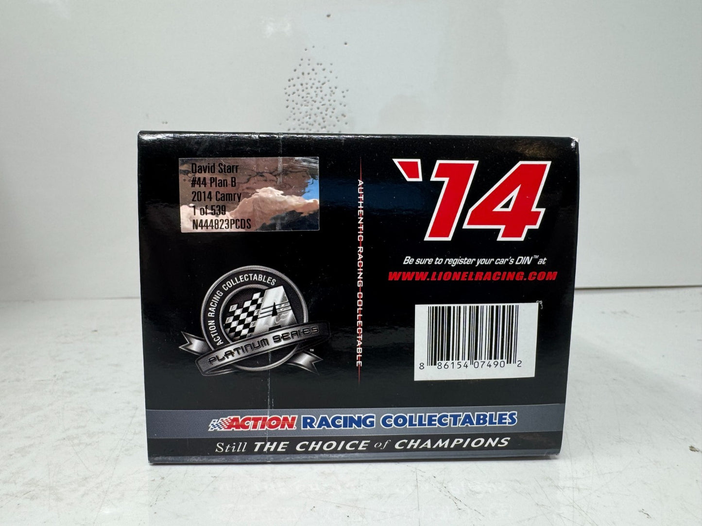 Lionel Nascar #44 David Starr Plan B 2014 Toyota Camry 1:24 Diecast 1 of 539