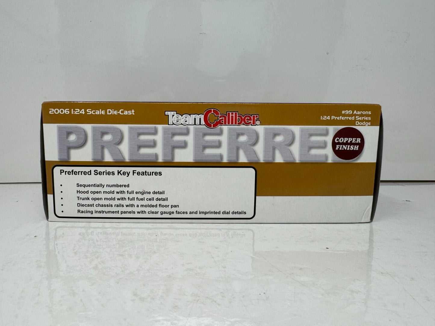 Team Caliber Preferred Nascar #99 Michael Waltrip Aaron's Copper 2006 1:24 Diecast