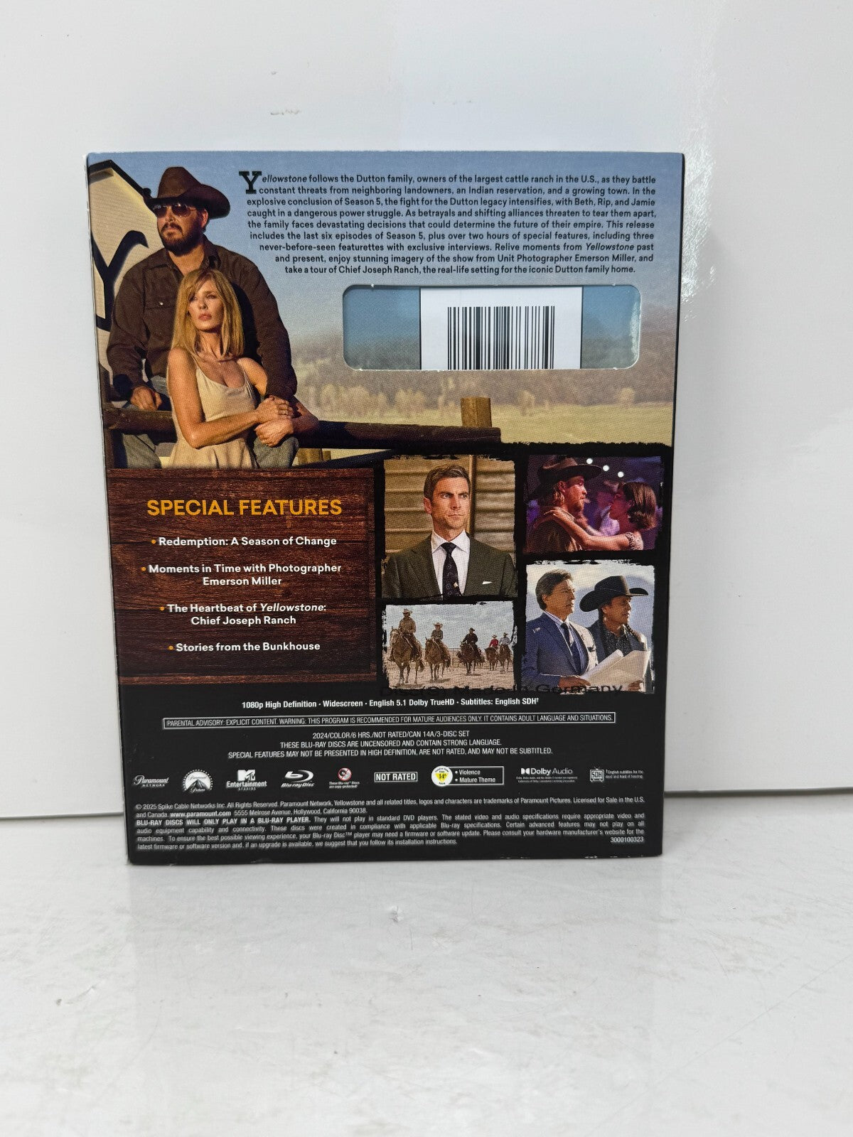 Yellowstone: Season 5, Part 2 (Blu-ray) TV Series Brand New and Sealed!!!