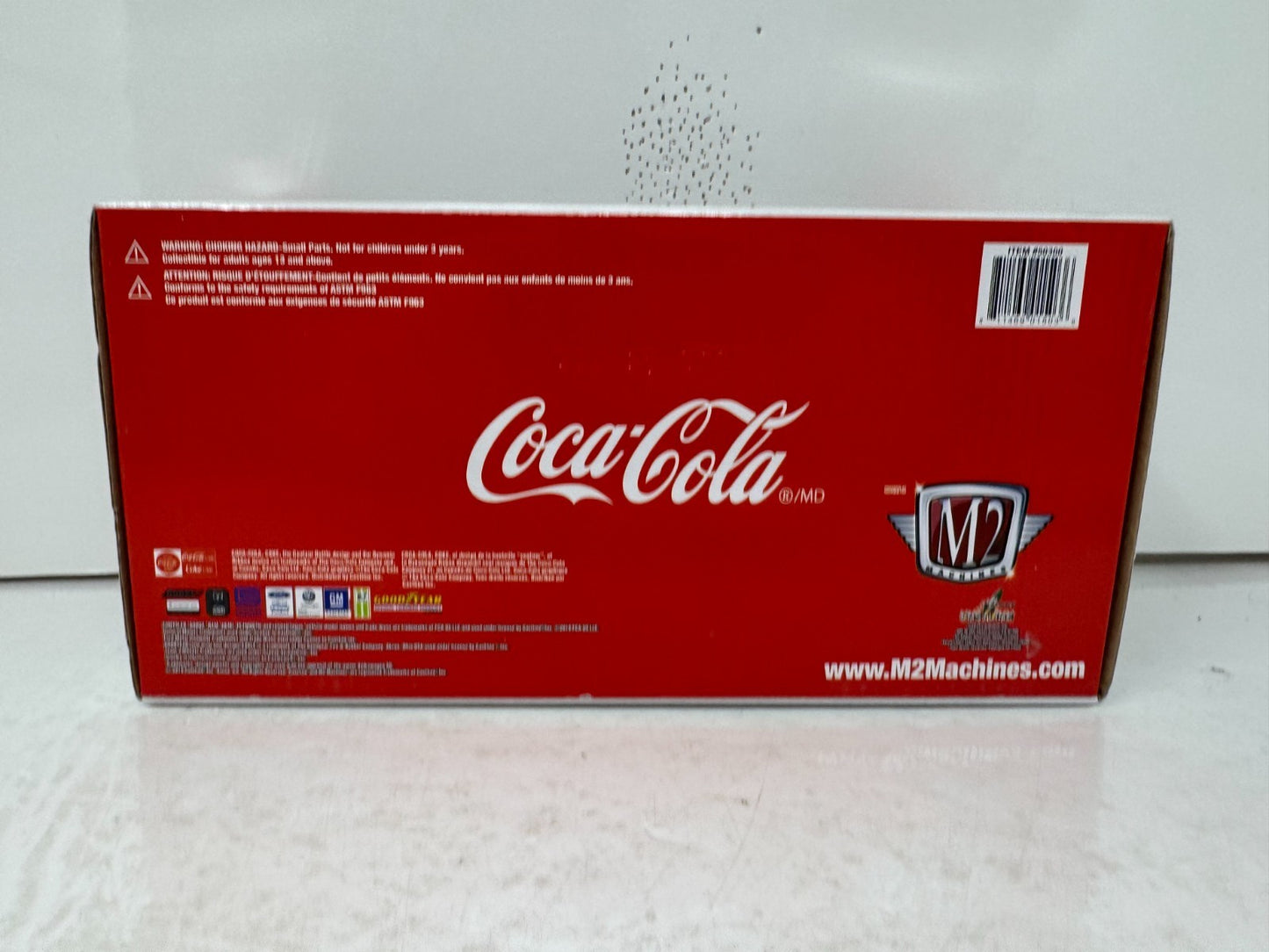 M2 Machines 1957 Chevy Bel Air Hardtop Coca-Cola CHASE 1:24 Diecast Red Rims