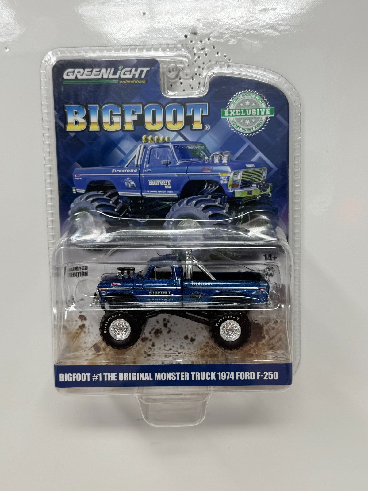 Greenlight Bigfoot 1974 Ford F-250 #1 The Original Monster Truck 1:64 Diecast