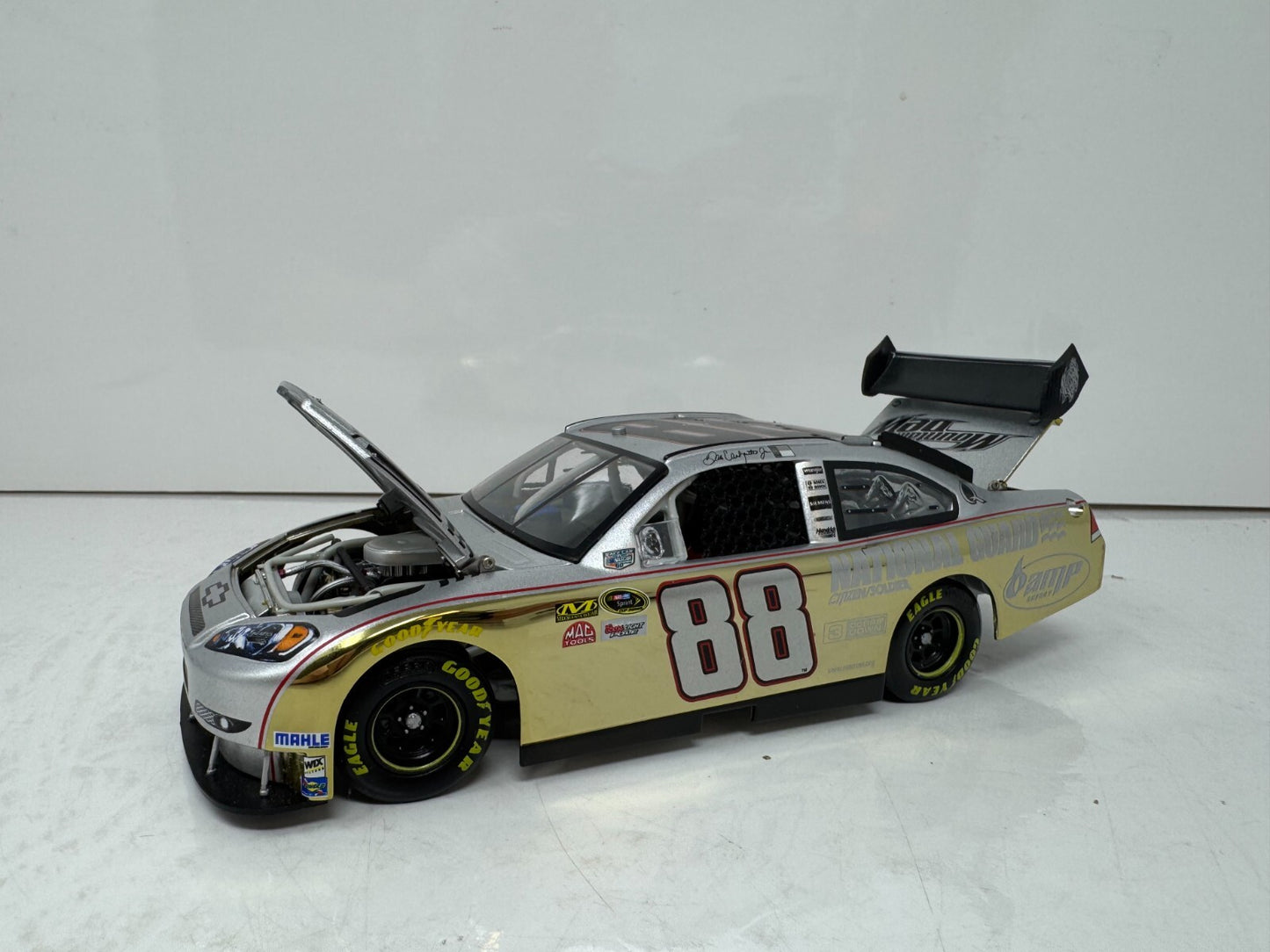 Motorsports Authentics Nascar #88 Dale Earnhardt Jr. Gold Chrome 1:24 Diecast