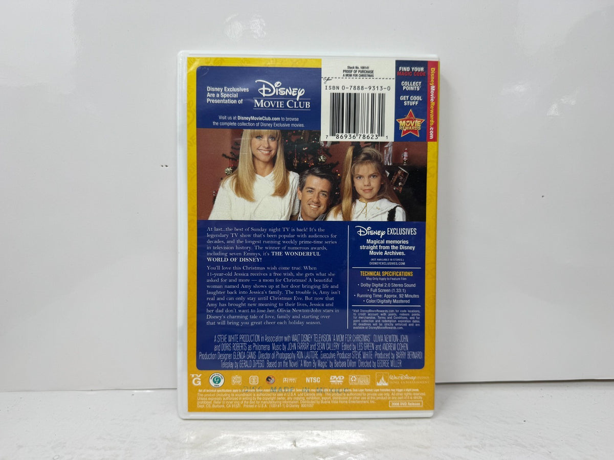 A Mom for Christmas (DVD) Disney Good Condition!!!