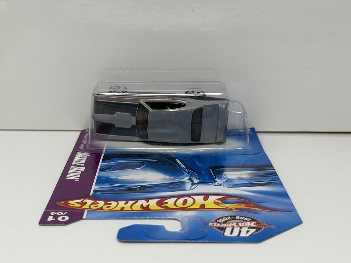 Hot Wheels Muscle Mania Pontiac GTO Judge 1:64 Diecast Gray