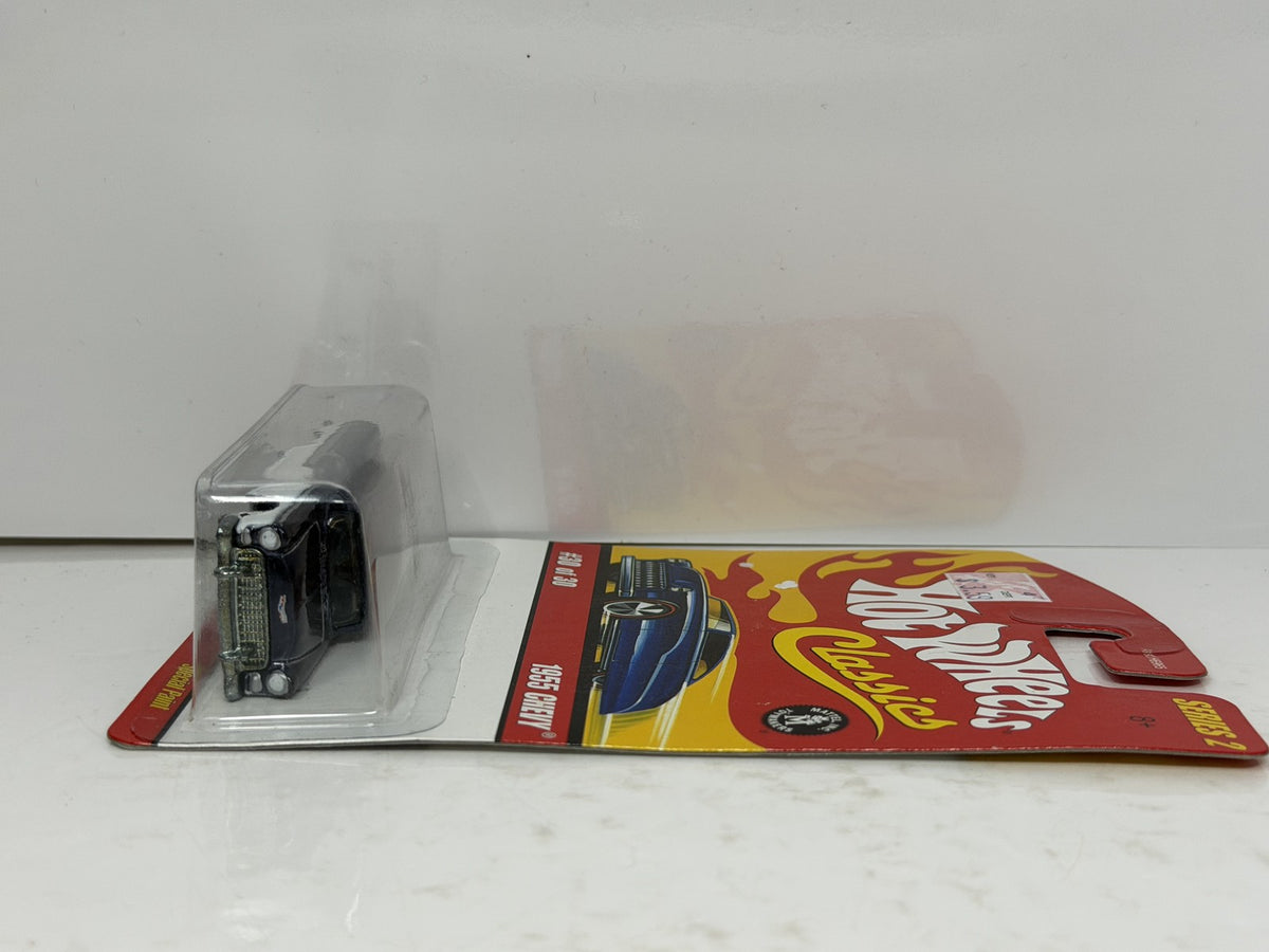 Hot Wheels Classics Series 2 1955 Chevy 1:64 Diecast Black White