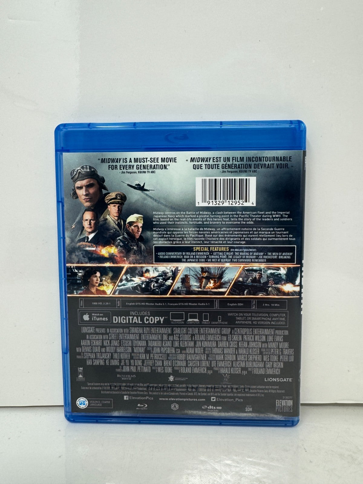 Midway (Blu-ray) Ed Skrein War
