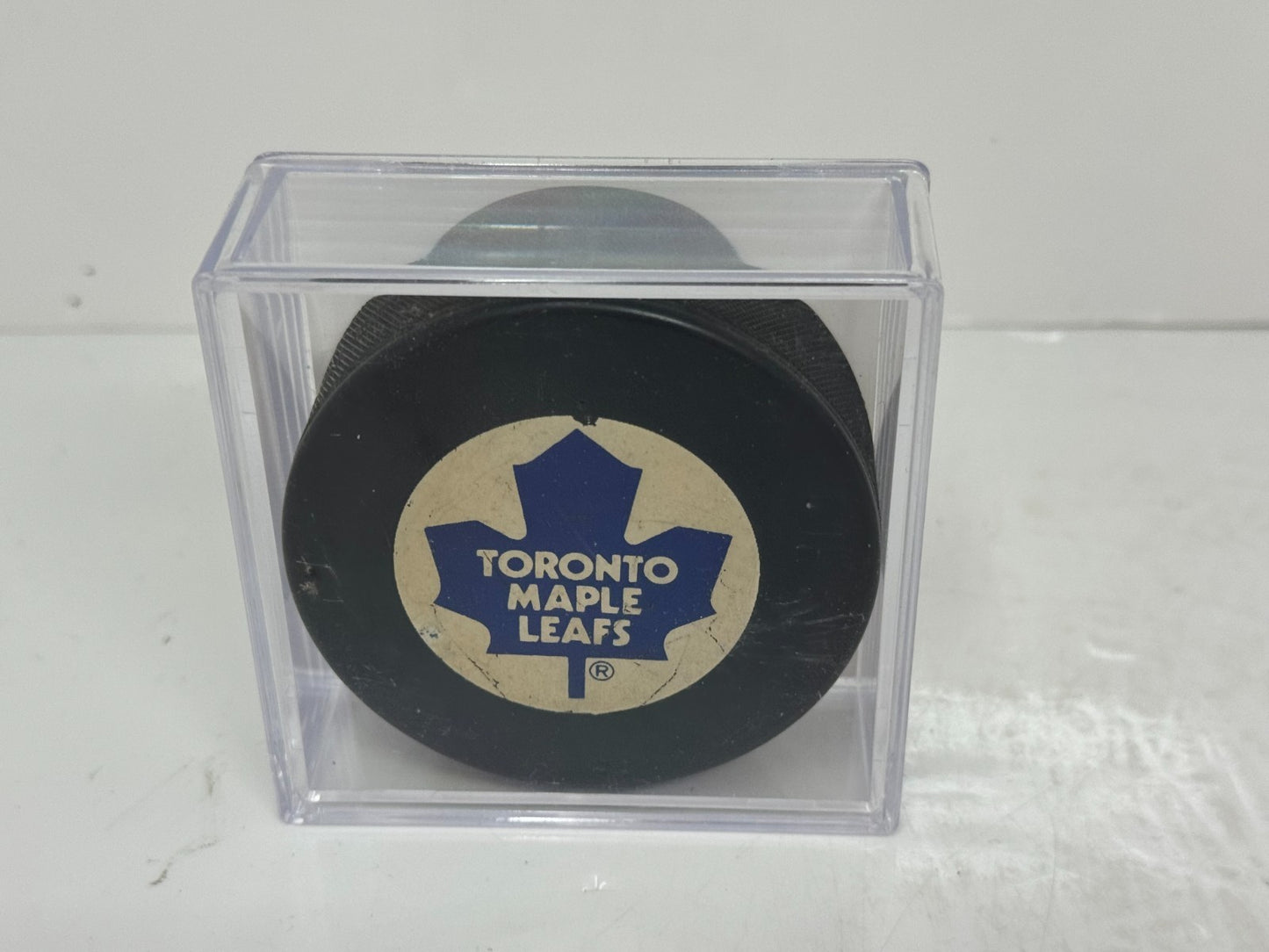 Vintage Toronto Maple Leafs Official NHL Hockey Puck